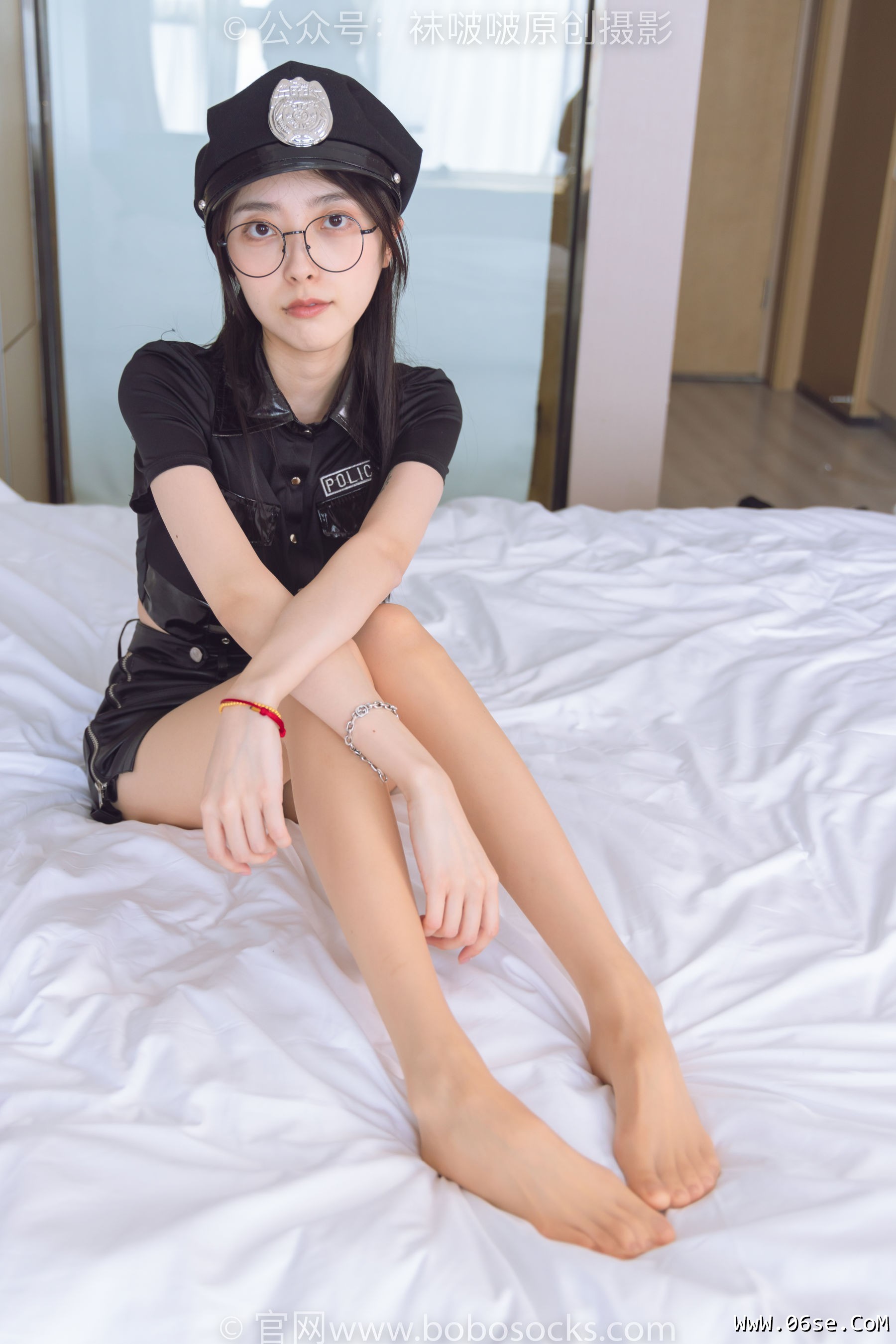 图片[15]-BoBoSocks袜啵啵 No.198 稚予-皮鞋、黑色小腿袜、高跟鞋、肉丝[138P]-六色网