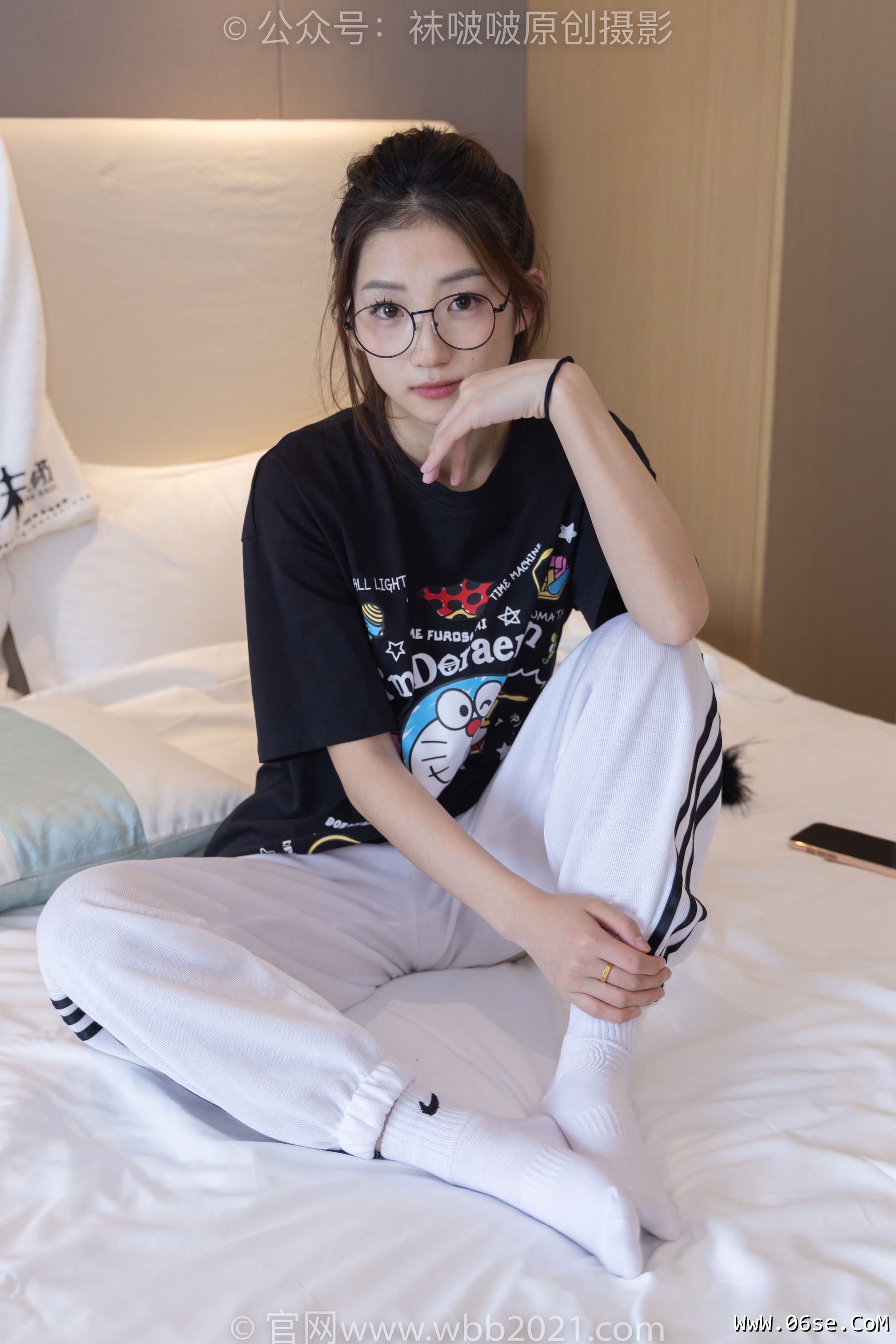 图片[118]-BoBoSocks袜啵啵 No.382 小沫 -板鞋、白棉袜[143P]-六色网