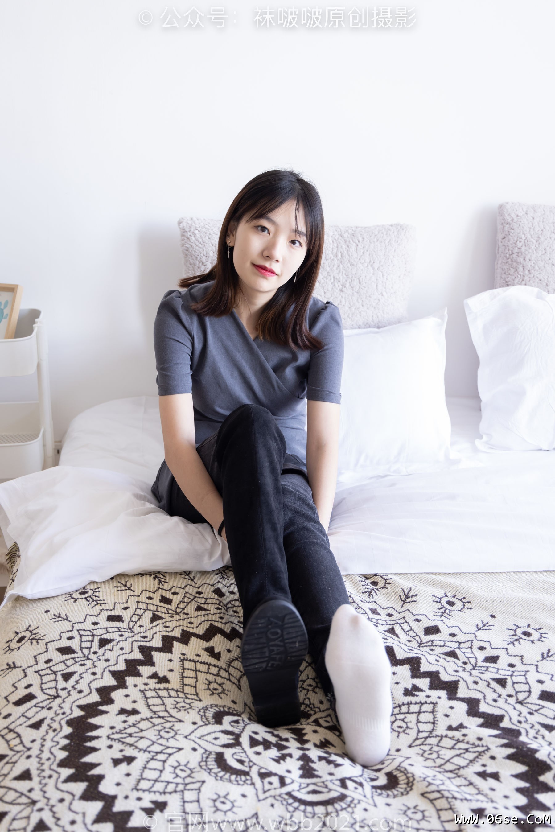 图片[87]-BoBoSocks袜啵啵 No.256 小甜豆 -长靴、短白棉袜[132P]-六色网
