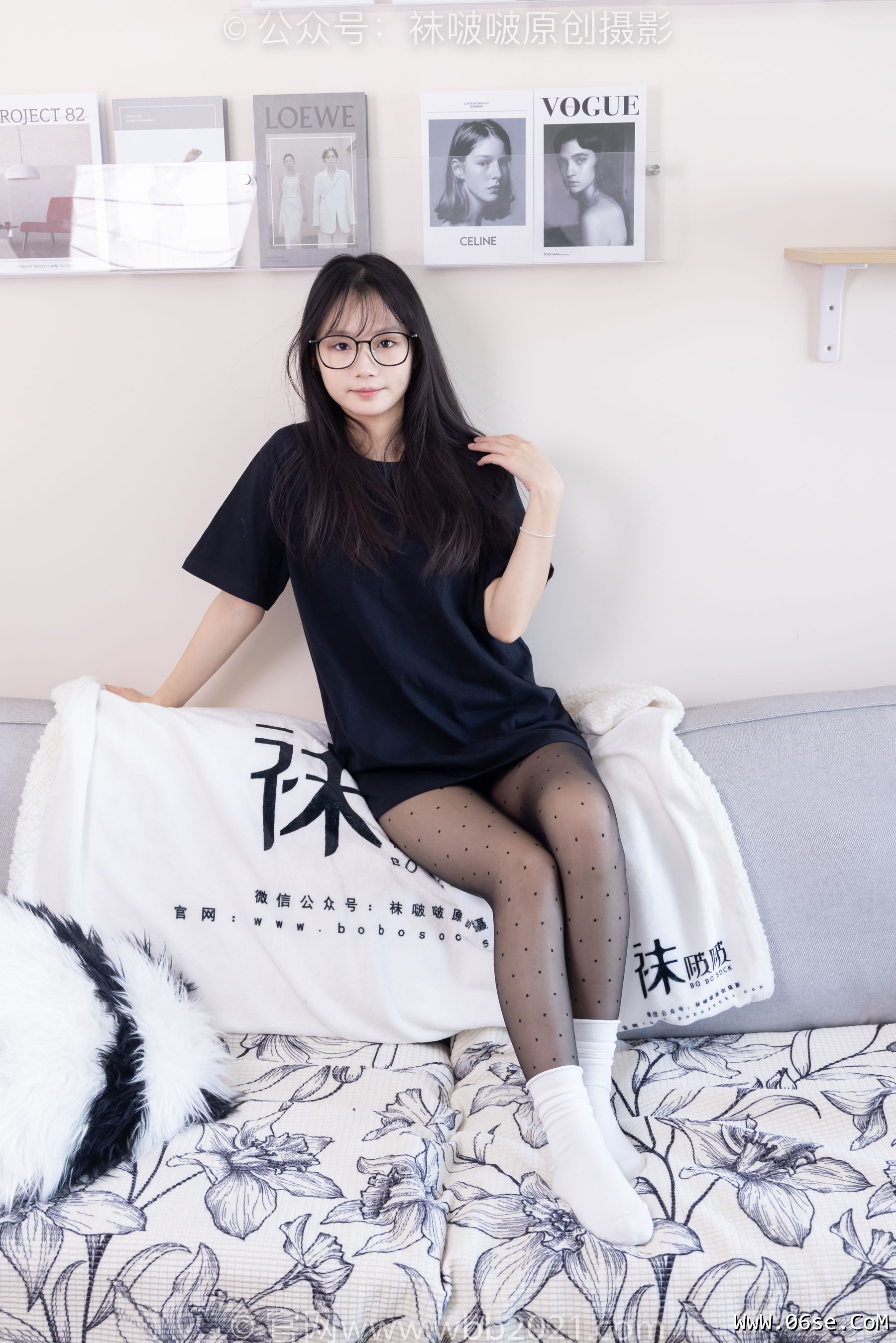 图片[98]-BoBoSocks袜啵啵 No.418 甜甜圈 – 板鞋、白棉袜、波点黑丝[145P]-六色网