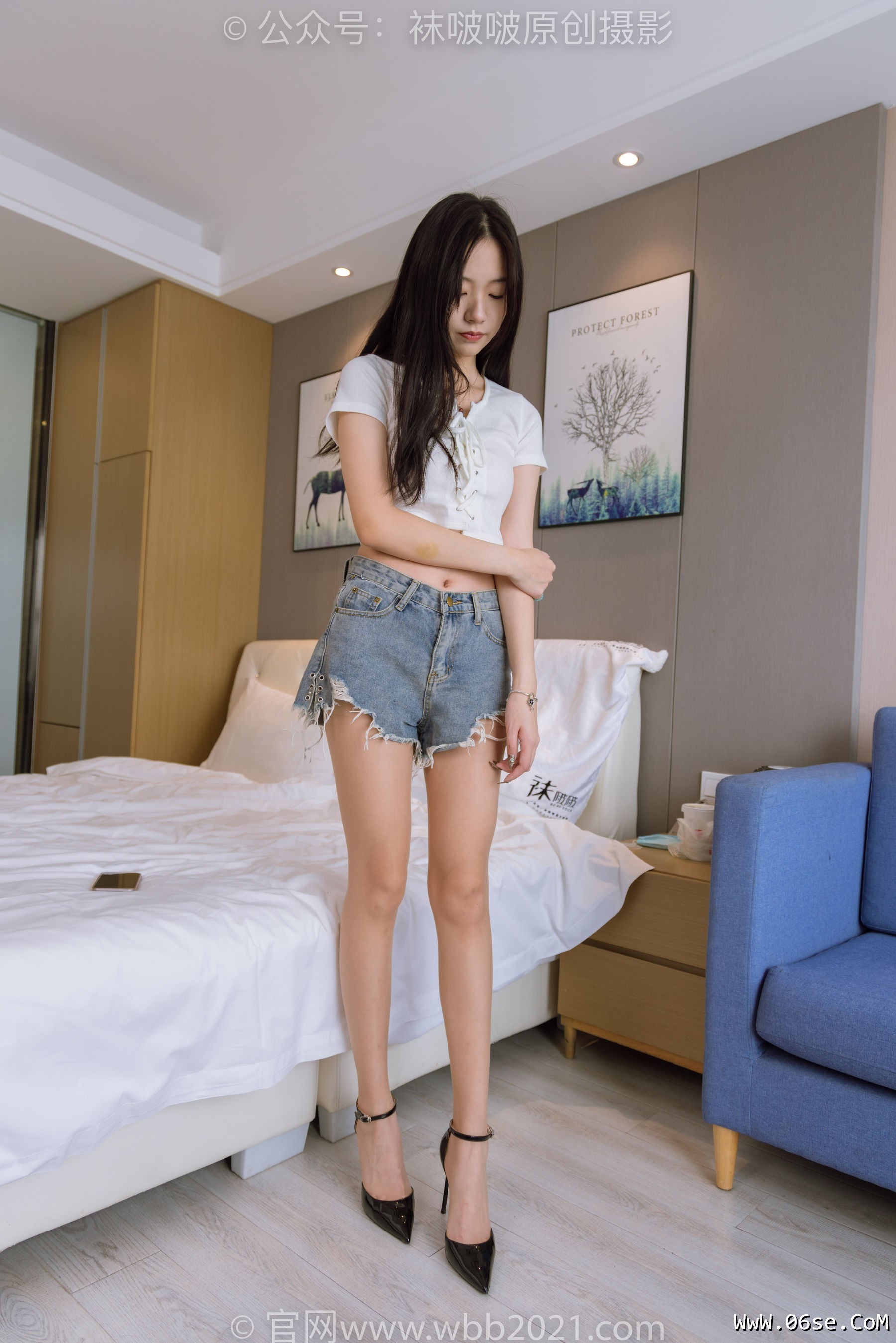 图片[107]-BoBoSocks袜啵啵 No.329 小甜豆 -高跟鞋、肉丝[170P]-六色网