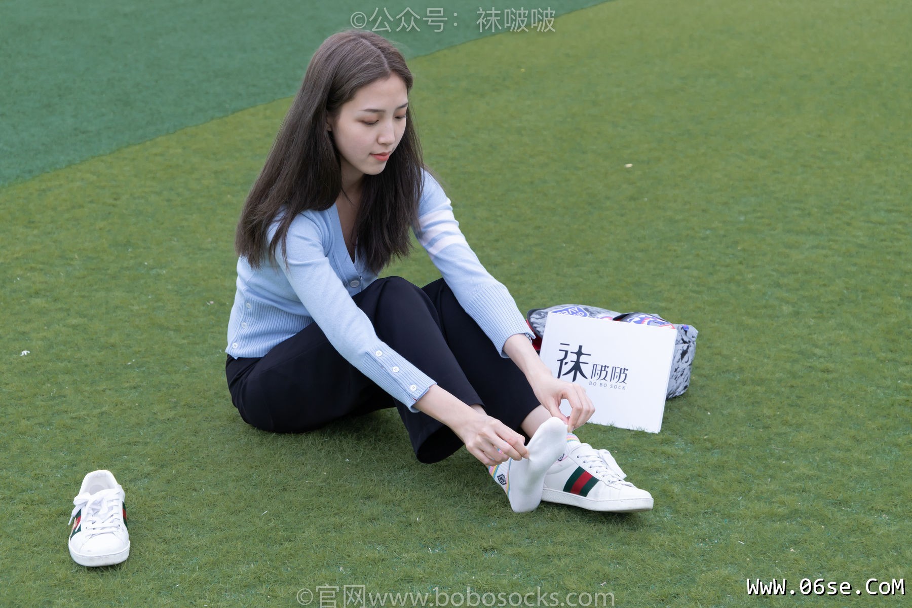 图片[29]-BoBoSocks袜啵啵 No.021 泡芙-板鞋、白棉袜、裸足[131P]-六色网