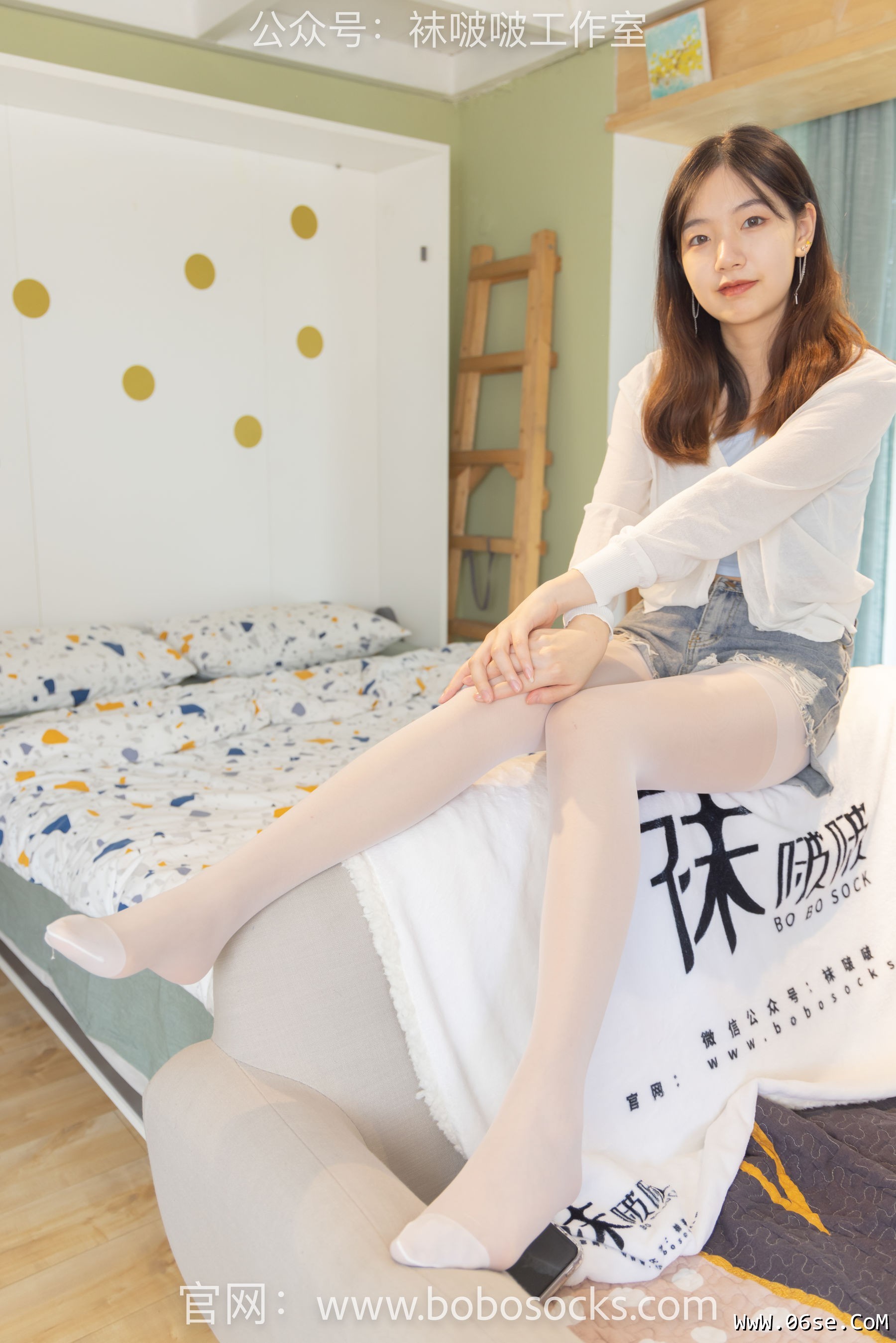 图片[134]-BoBoSocks袜啵啵 No.102 小甜豆-板鞋、白丝[140P]-六色网