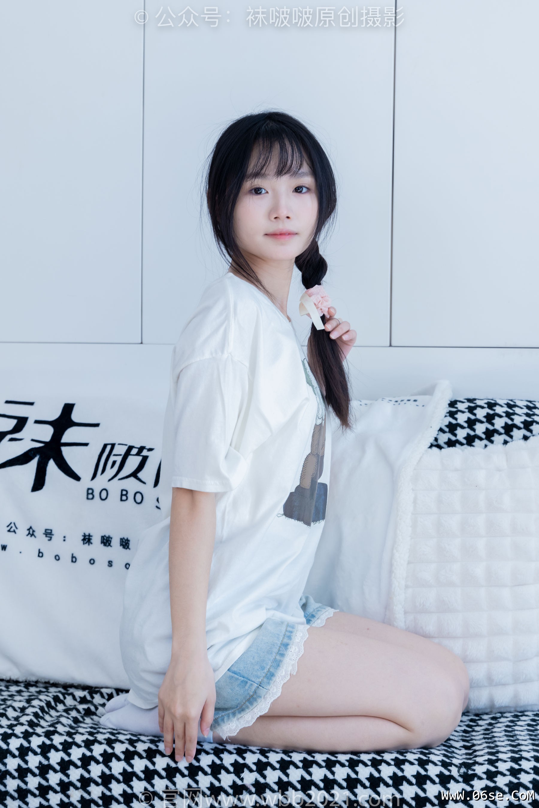 图片[109]-BoBoSocks袜啵啵 No.331 甜甜圈 -板鞋、白棉袜、裸足[144P]-六色网