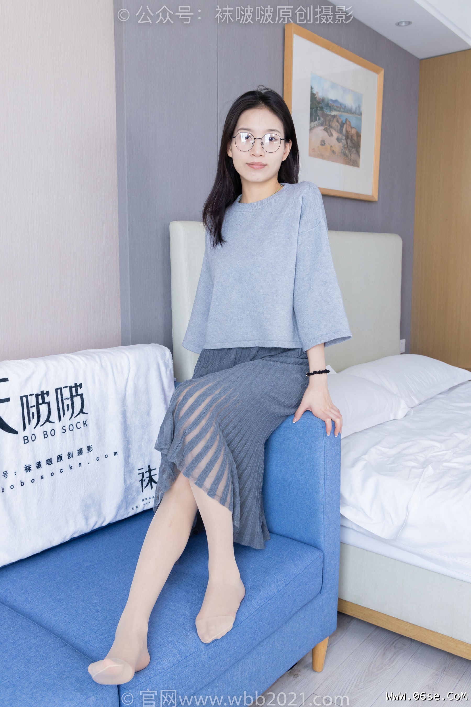 图片[111]-BoBoSocks袜啵啵 No.358 芝士 -平底鞋、板鞋、肉丝、厚黑丝[150P]-六色网