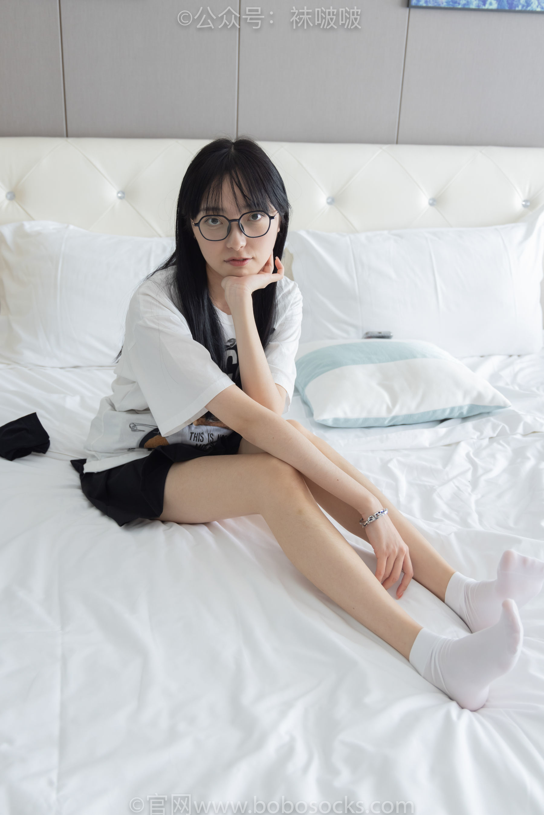 图片[95]-BoBoSocks袜啵啵 No.033 稚予-贝壳头、天鹅绒黑袜、天鹅绒白袜[154P]-六色网