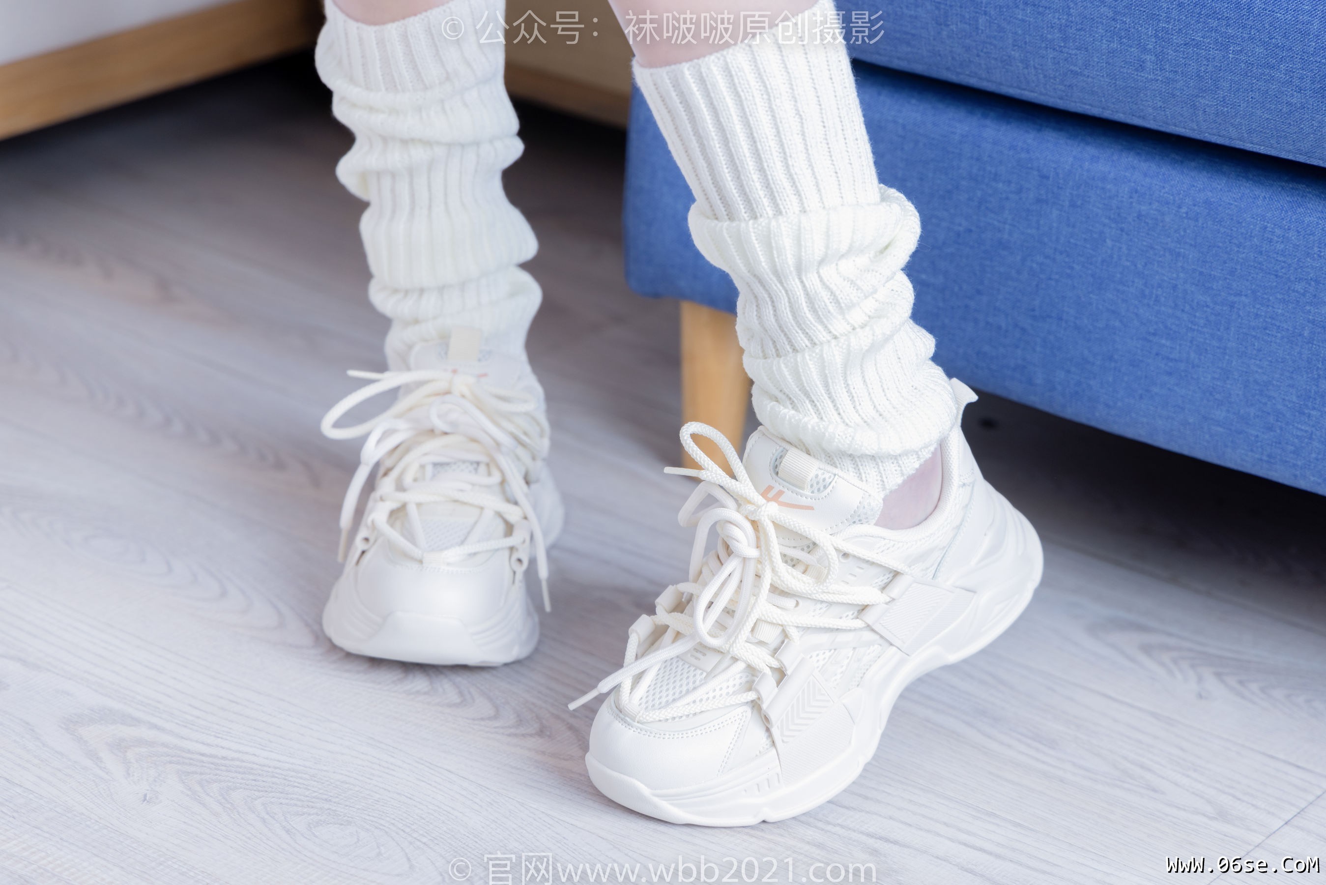 图片[2]-BoBoSocks袜啵啵 No.305 小甜豆 -运动鞋、人字拖、袜套、油亮白丝[140P]-六色网