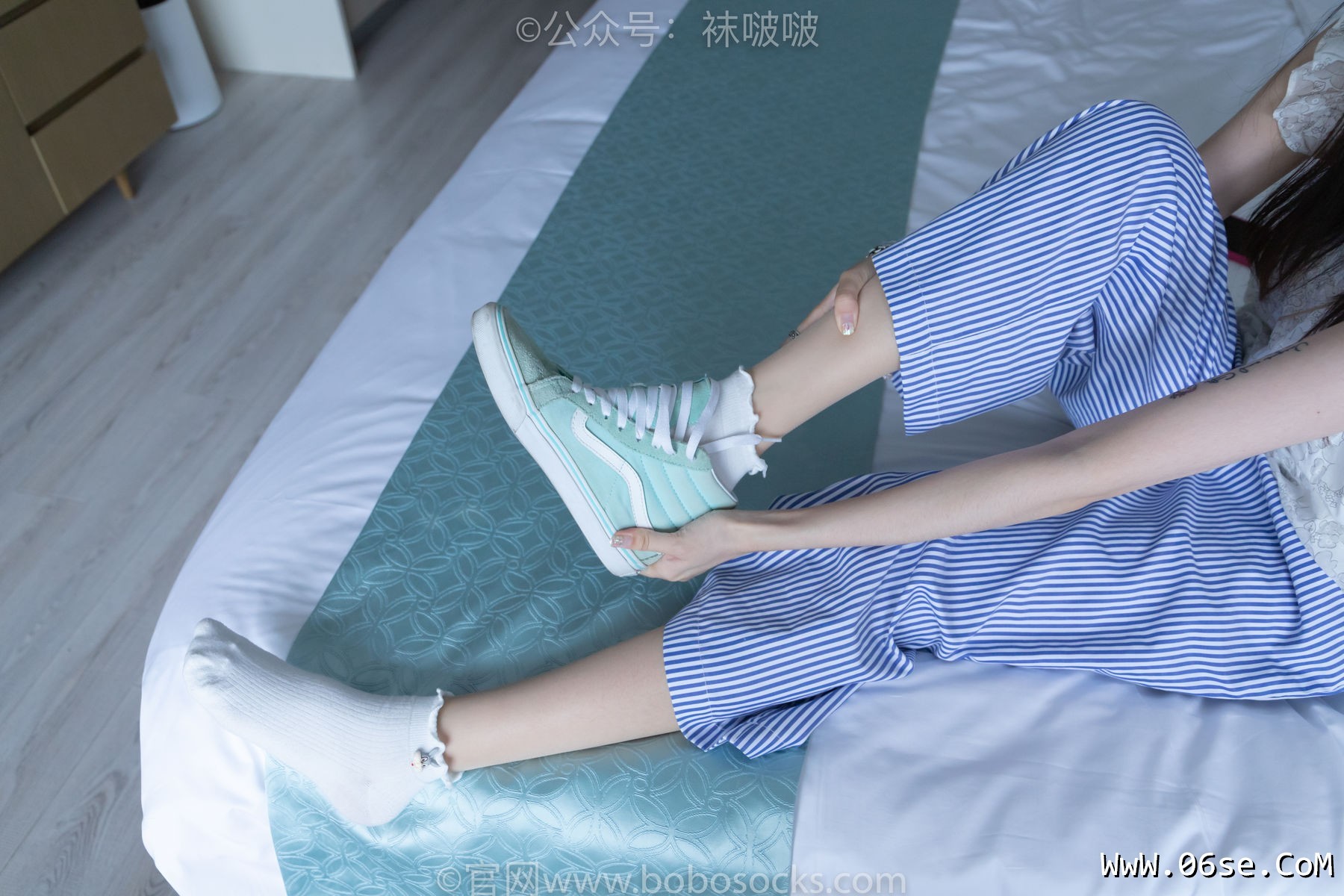 图片[53]-BoBoSocks袜啵啵 No.027 稚予- vans、白色棉袜、肉丝[136P]-六色网