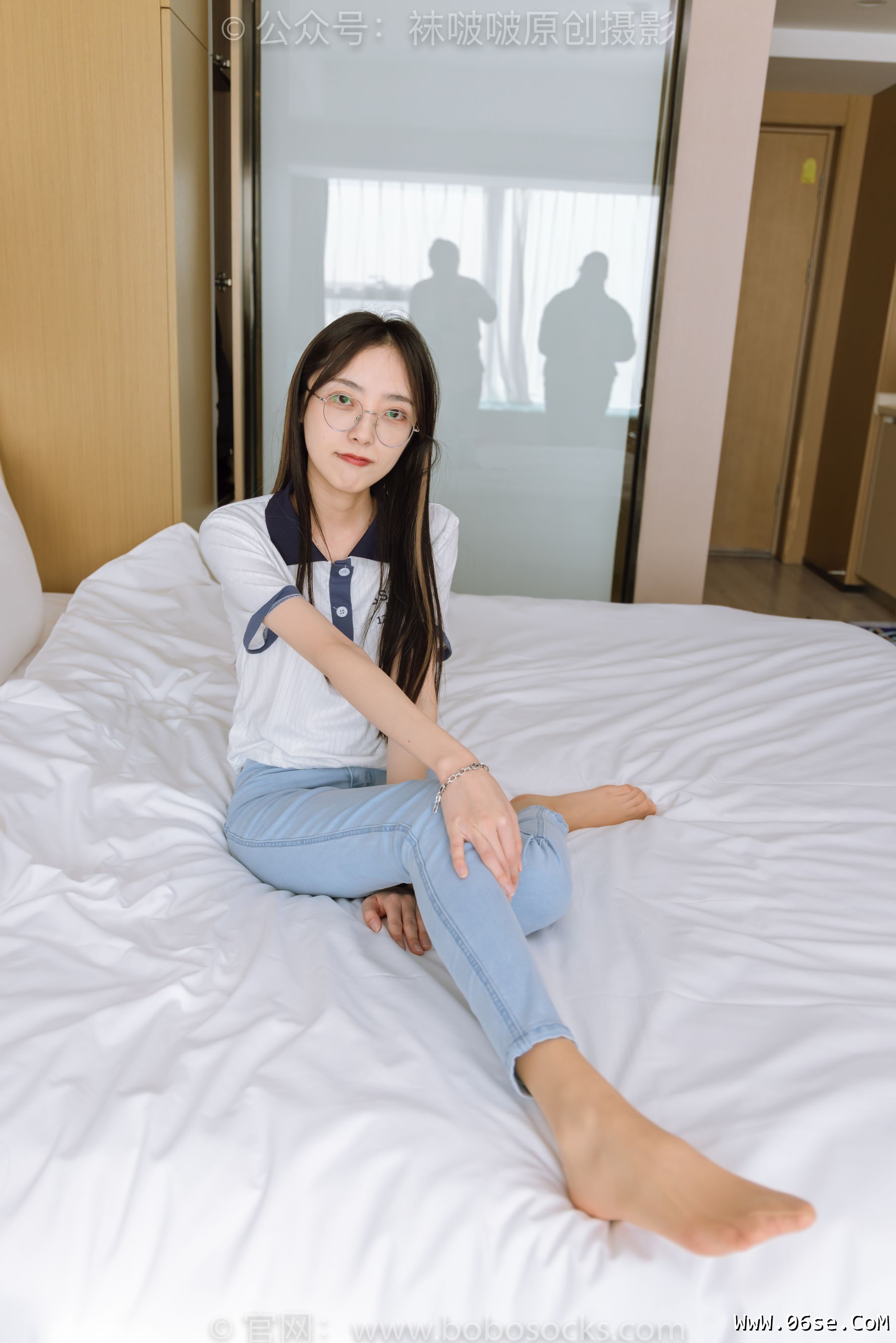 图片[30]-BoBoSocks袜啵啵 No.161 稚予-贝壳头板鞋、肉丝、裤里丝[140P]-六色网