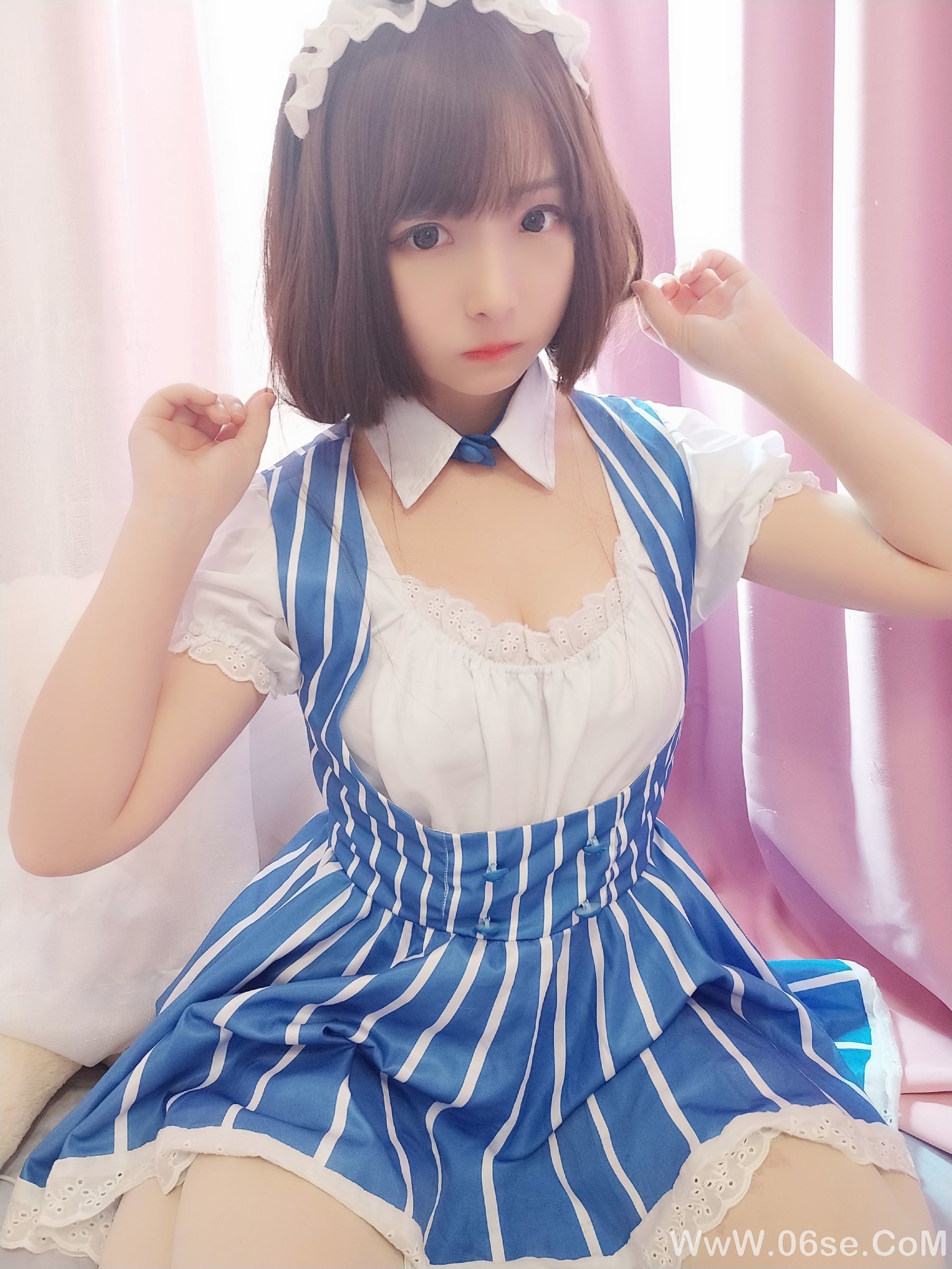 图片[8]-二次元美女古川kagura 加藤惠女仆[17P]-六色网