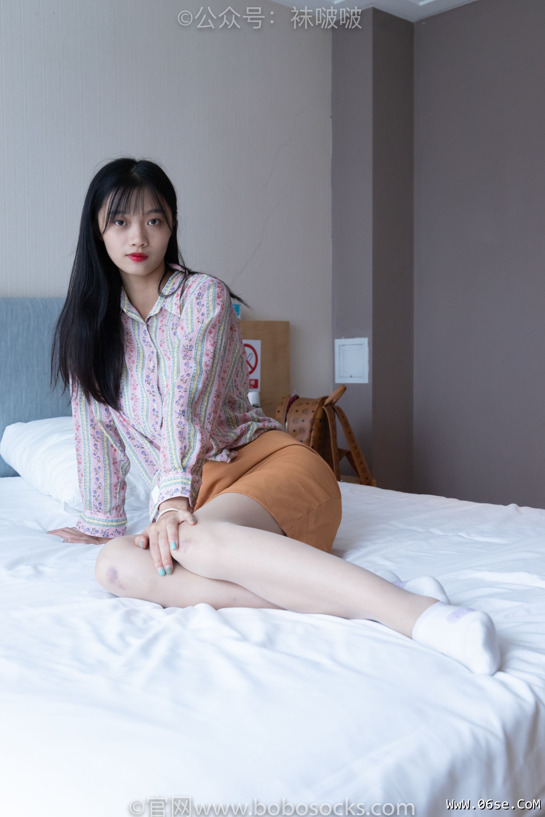图片[46]-BoBoSocks袜啵啵 No.008 涵涵-帆布鞋、白色短棉袜、肉丝[139P]-六色网