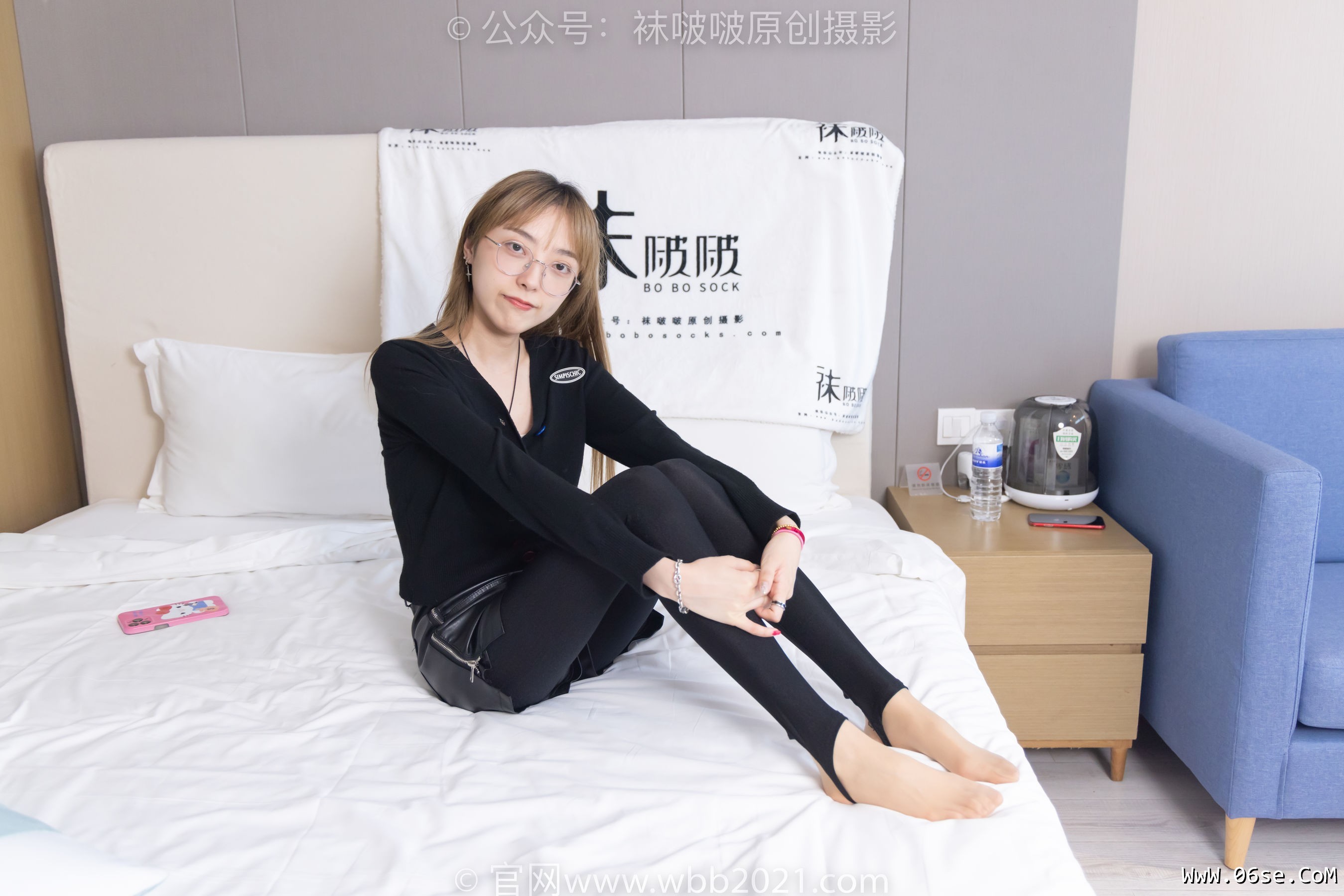 图片[54]-BoBoSocks袜啵啵 No.243 稚予 -两双高跟鞋、肉丝、踩脚裤[164P]-六色网