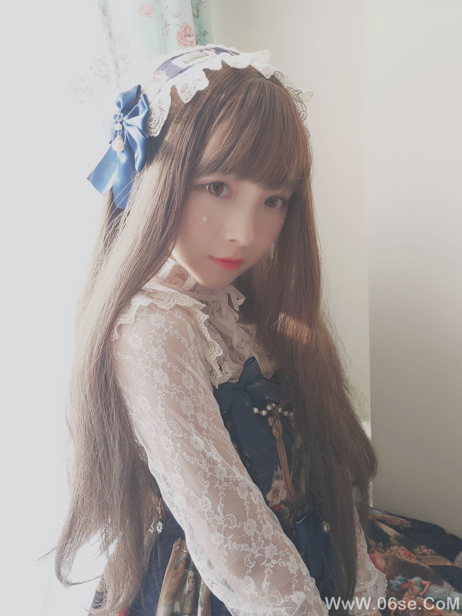 二次元美女古川kagura 凡尔赛少女[7P]-六色网