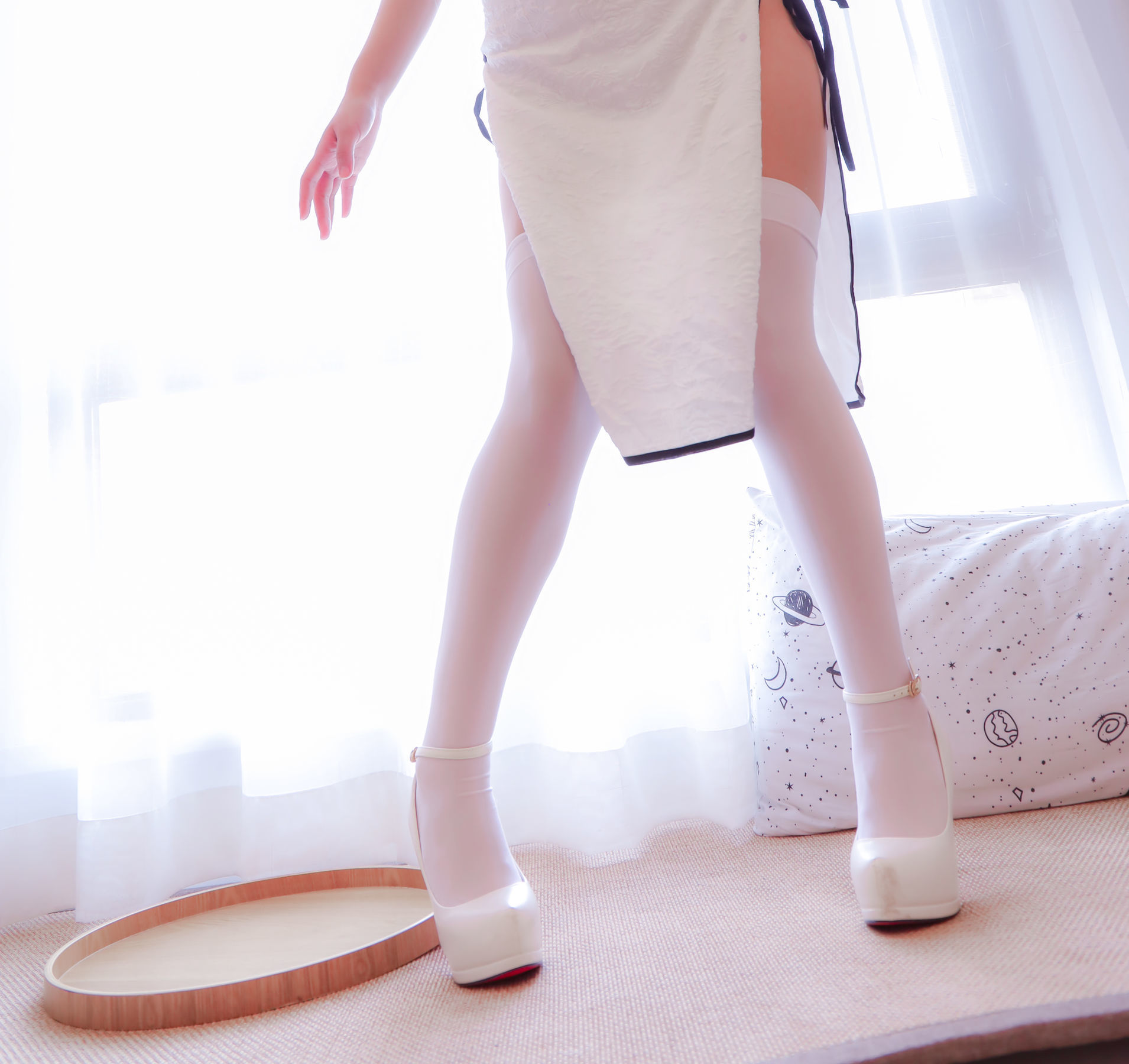 图片[36]-Cosplay日奈娇 白旗袍[42P]-六色网