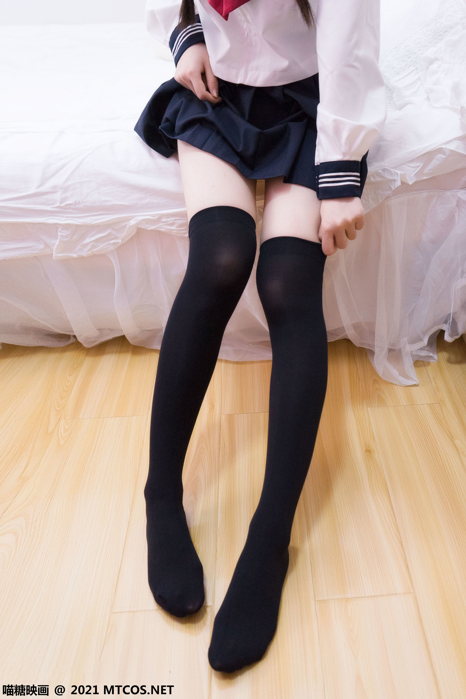 图片[10]-喵糖映画 VOL.401 水手服学妹 [30P]-六色网