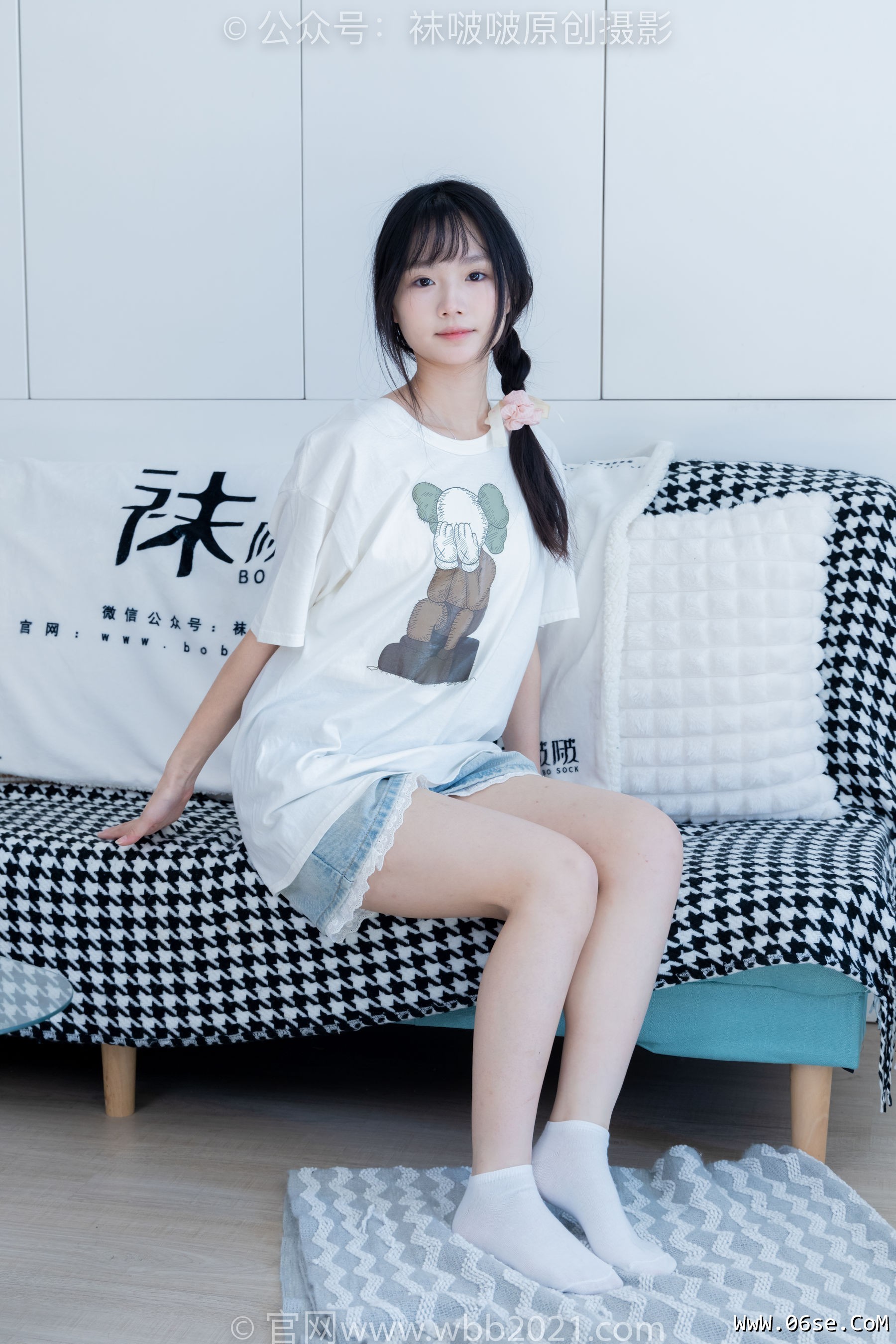 图片[93]-BoBoSocks袜啵啵 No.331 甜甜圈 -板鞋、白棉袜、裸足[144P]-六色网