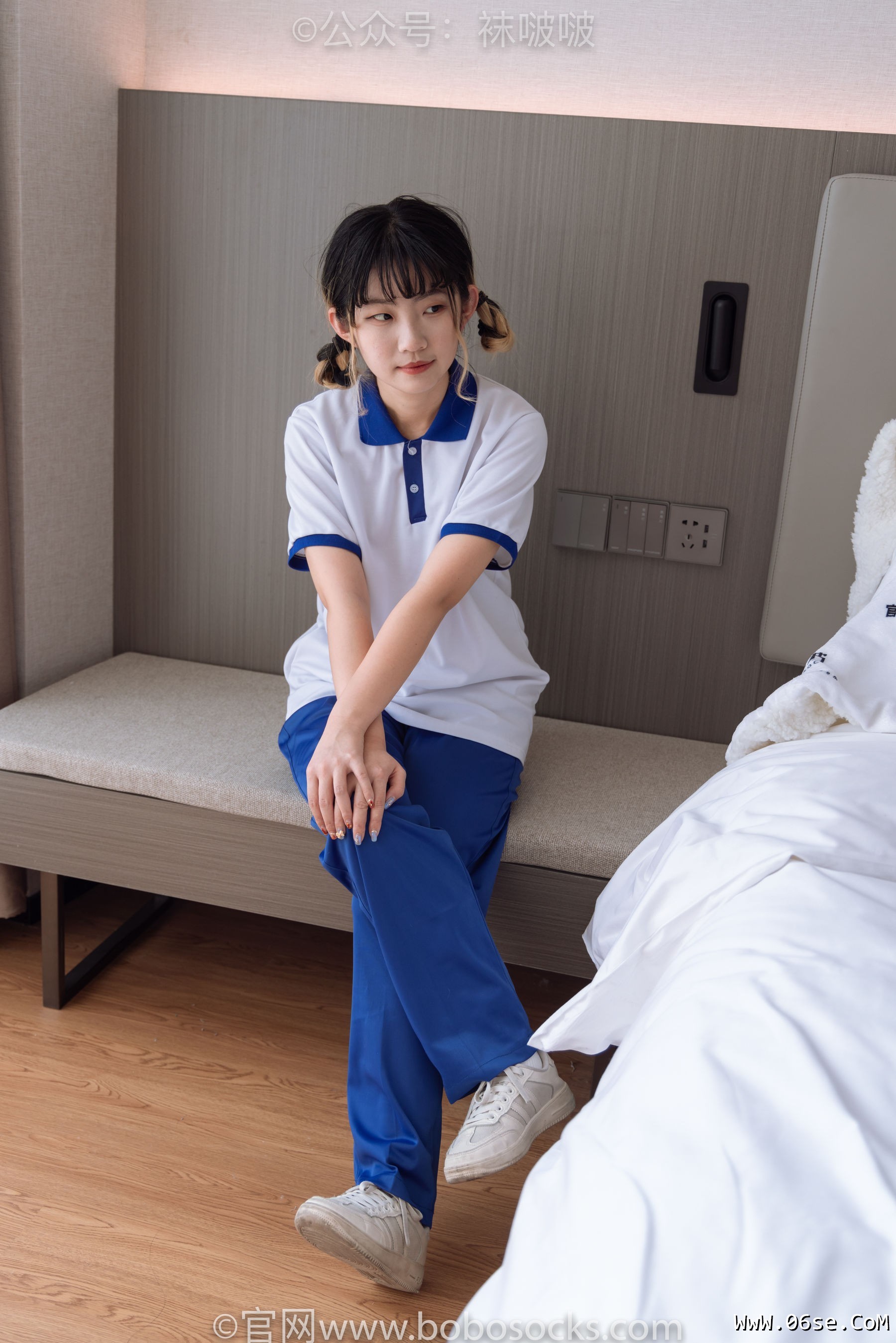 图片[6]-BoBoSocks袜啵啵 No.042 砂糖-校服、板鞋、白棉袜、油亮白丝[139P]-六色网