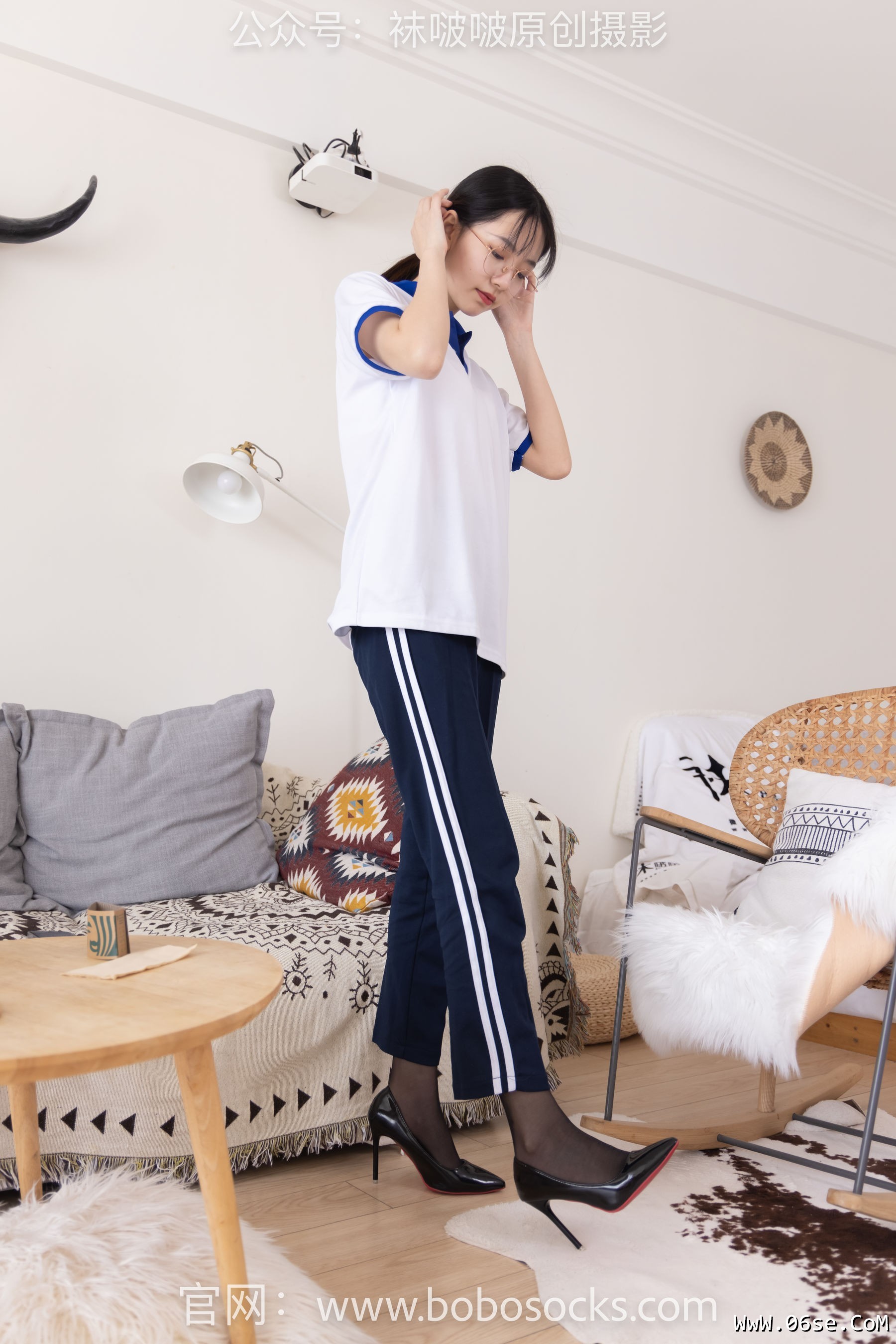 图片[57]-BoBoSocks袜啵啵 No.135 小甜豆-高跟鞋、黑丝、裸足[140P]-六色网