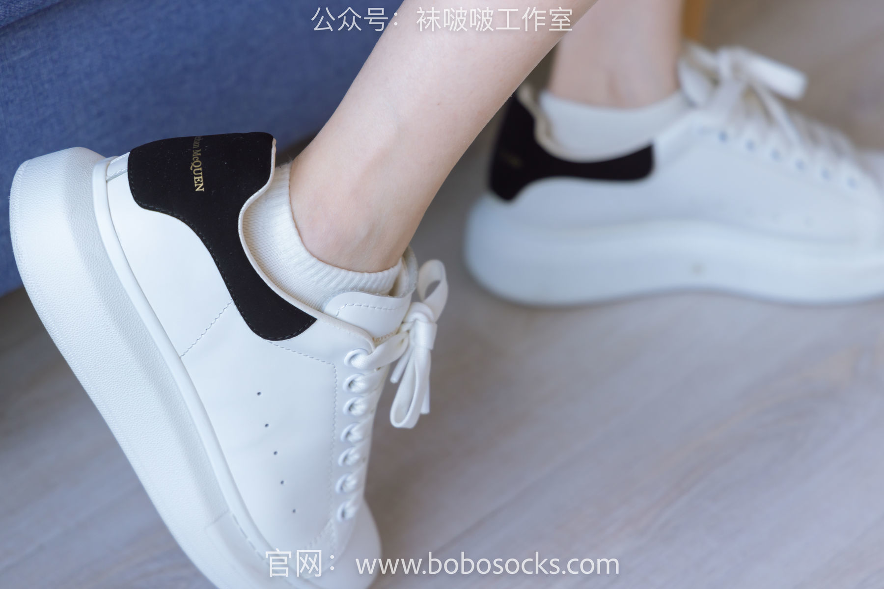 图片[136]-BoBoSocks袜啵啵 No.127 稚予-麦昆板鞋、两双自然穿旧棉袜、裸足[139P]-六色网