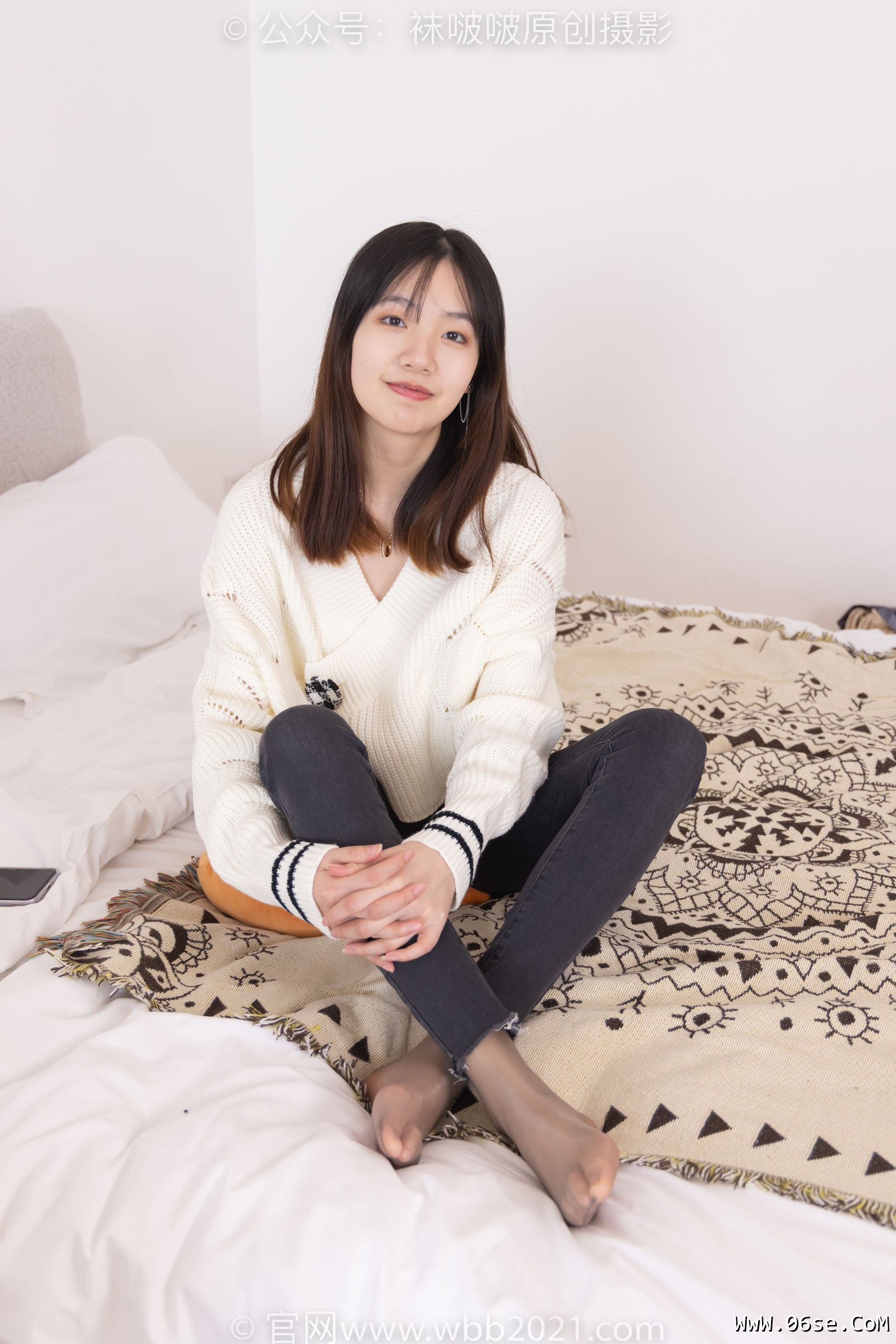 图片[12]-BoBoSocks袜啵啵 No.326 小甜豆 -长靴、油亮灰丝、裤里丝[155P]-六色网