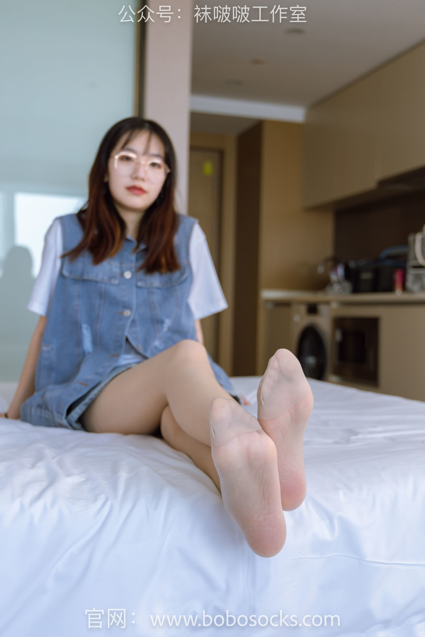 图片[138]-BoBoSocks袜啵啵 No.123 小甜豆-板鞋、白棉袜、肉丝[140P]-六色网