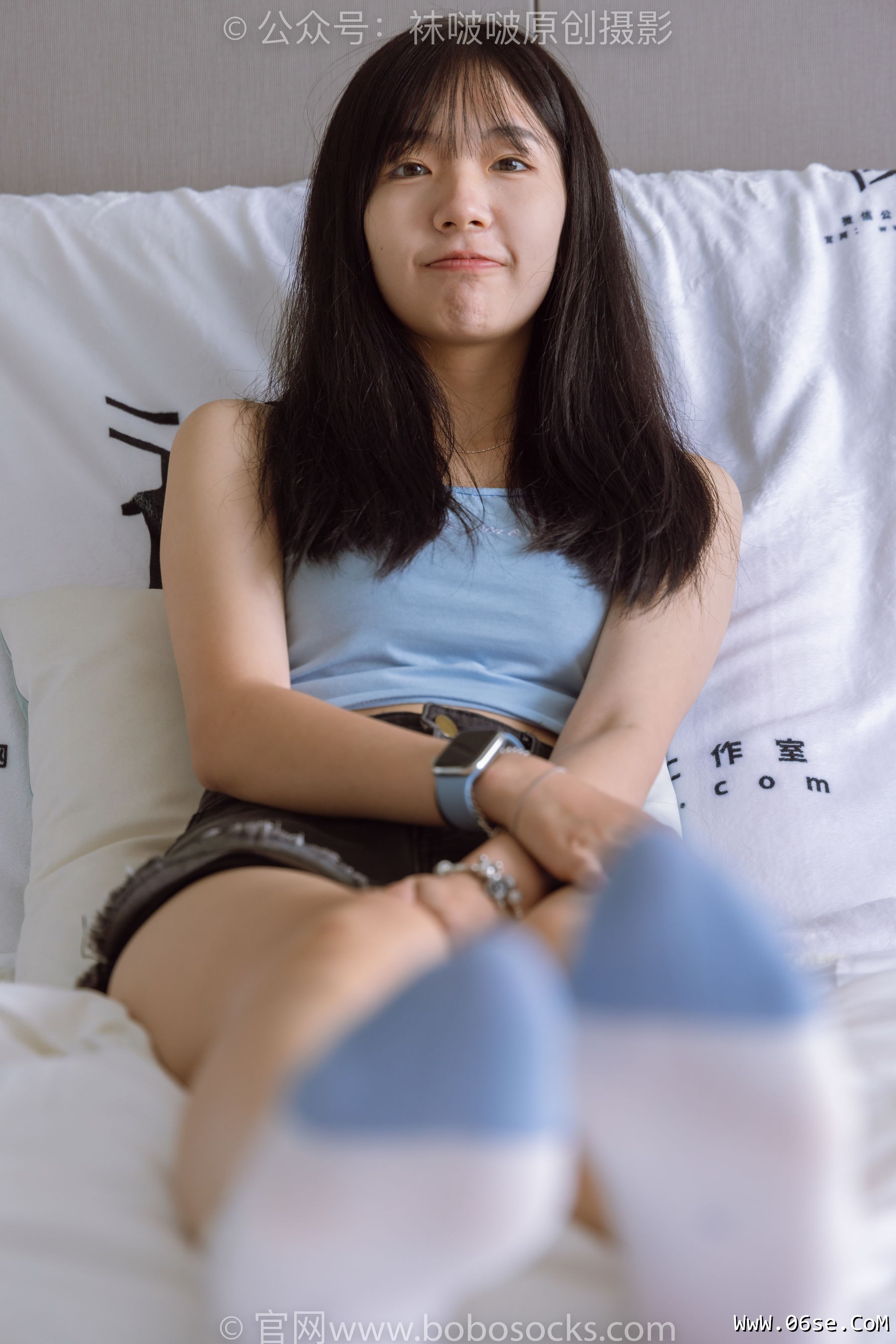 图片[12]-BoBoSocks袜啵啵 No.174 小甜豆-高跟长靴、白棉袜、裸足[178P]-六色网