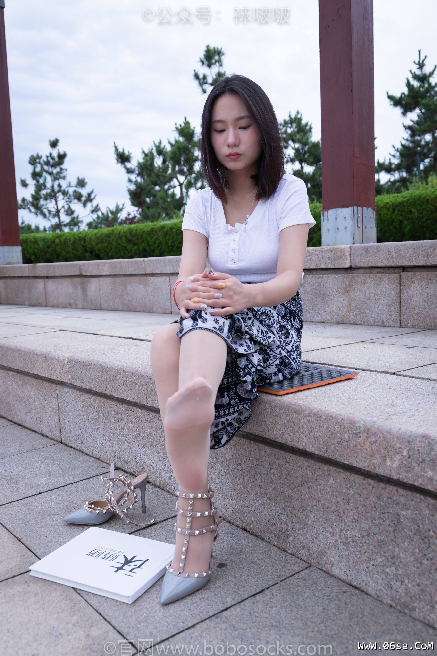 图片[84]-BoBoSocks袜啵啵 No.014 思思-华伦天奴高跟鞋、肉丝[140P]-六色网
