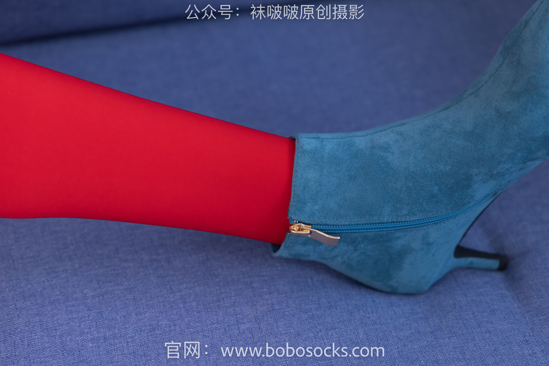 图片[134]-BoBoSocks袜啵啵 No.132 小甜豆-aj1板鞋、蓝色短靴、厚黑丝、厚红丝[145P]-六色网