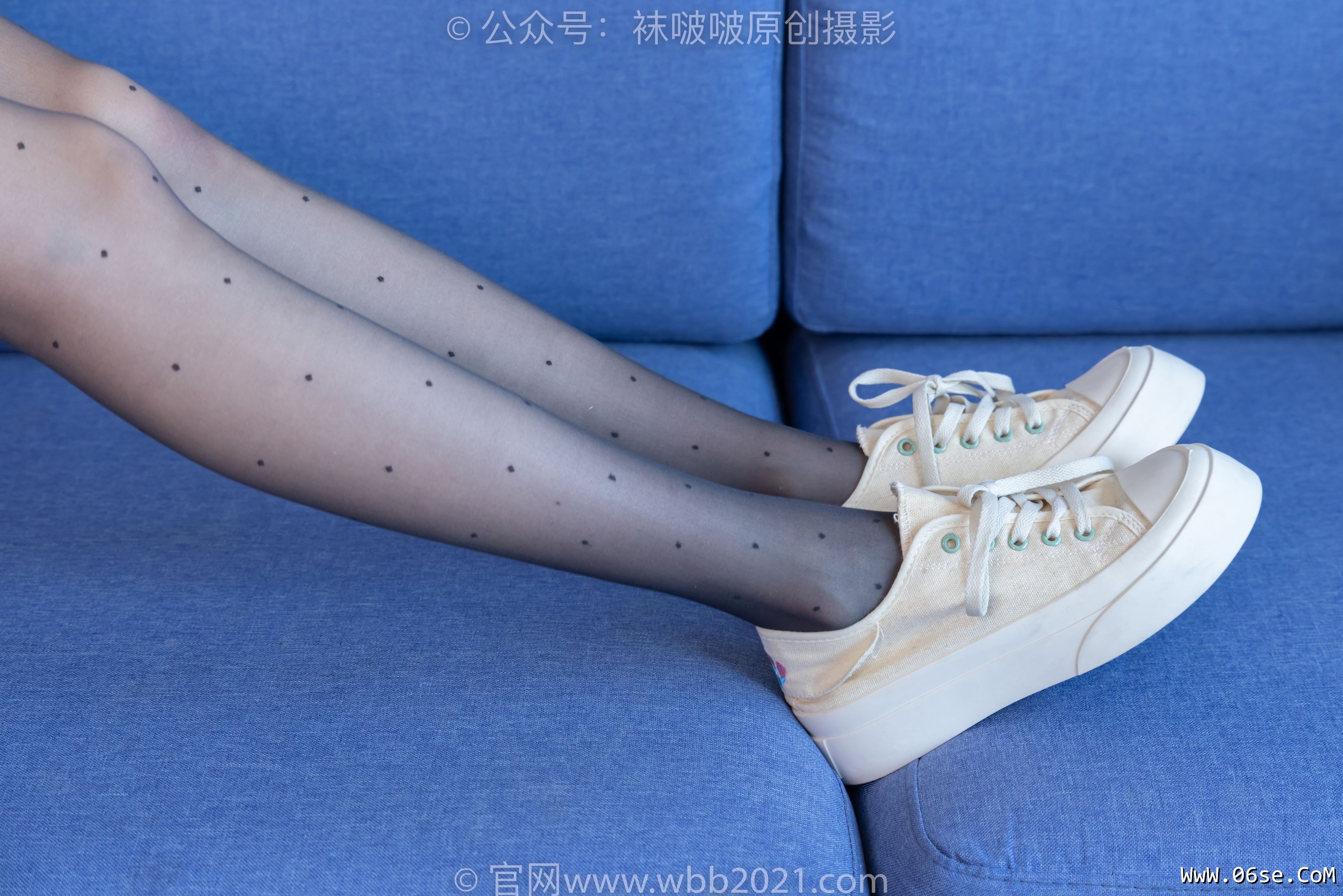 图片[27]-BoBoSocks袜啵啵 No.403 稚予 -高跟鞋、板鞋、波点黑丝、波点白丝[145P]-六色网