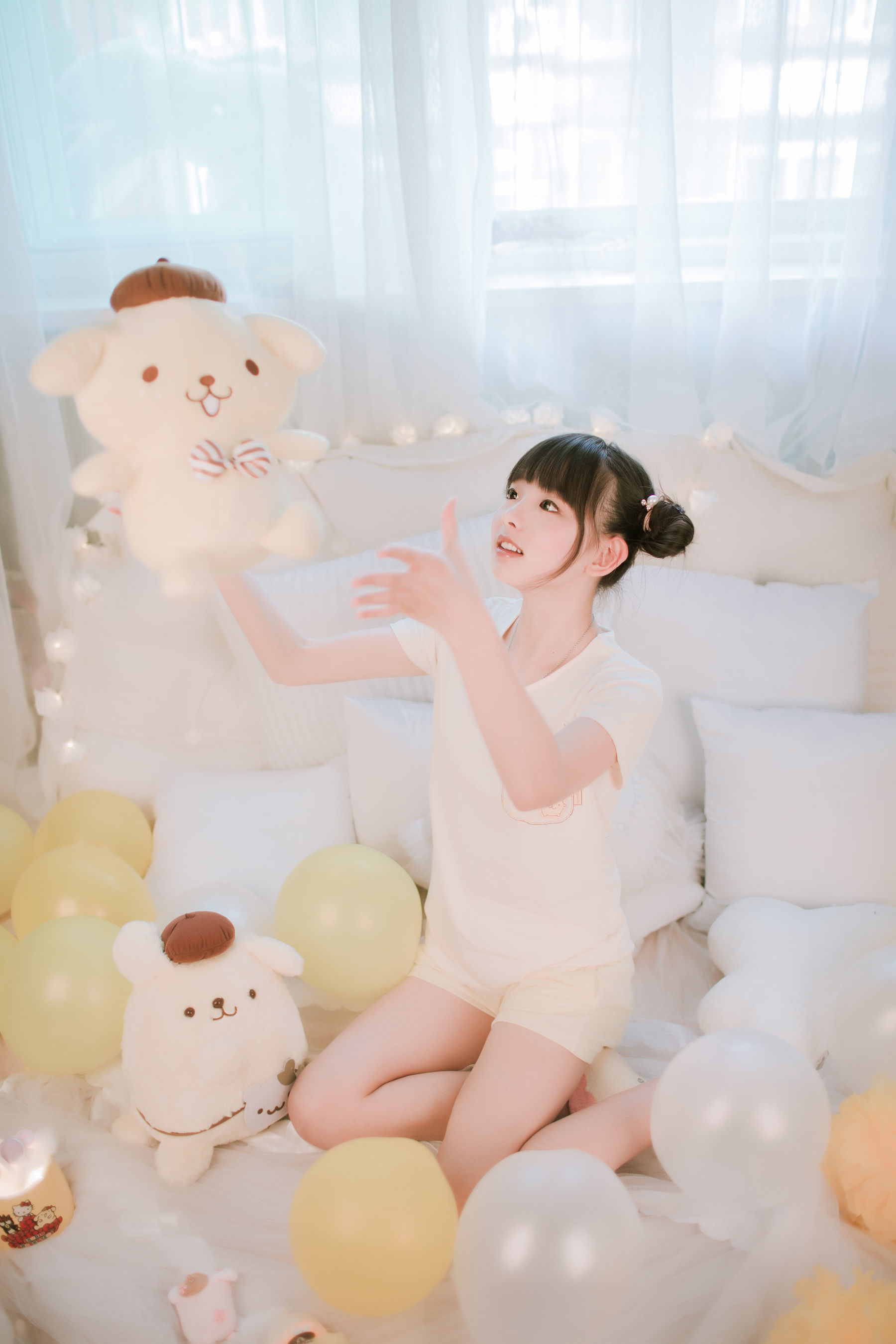 图片[20]-可爱妹妹樱群 布丁狗[28P]-六色网