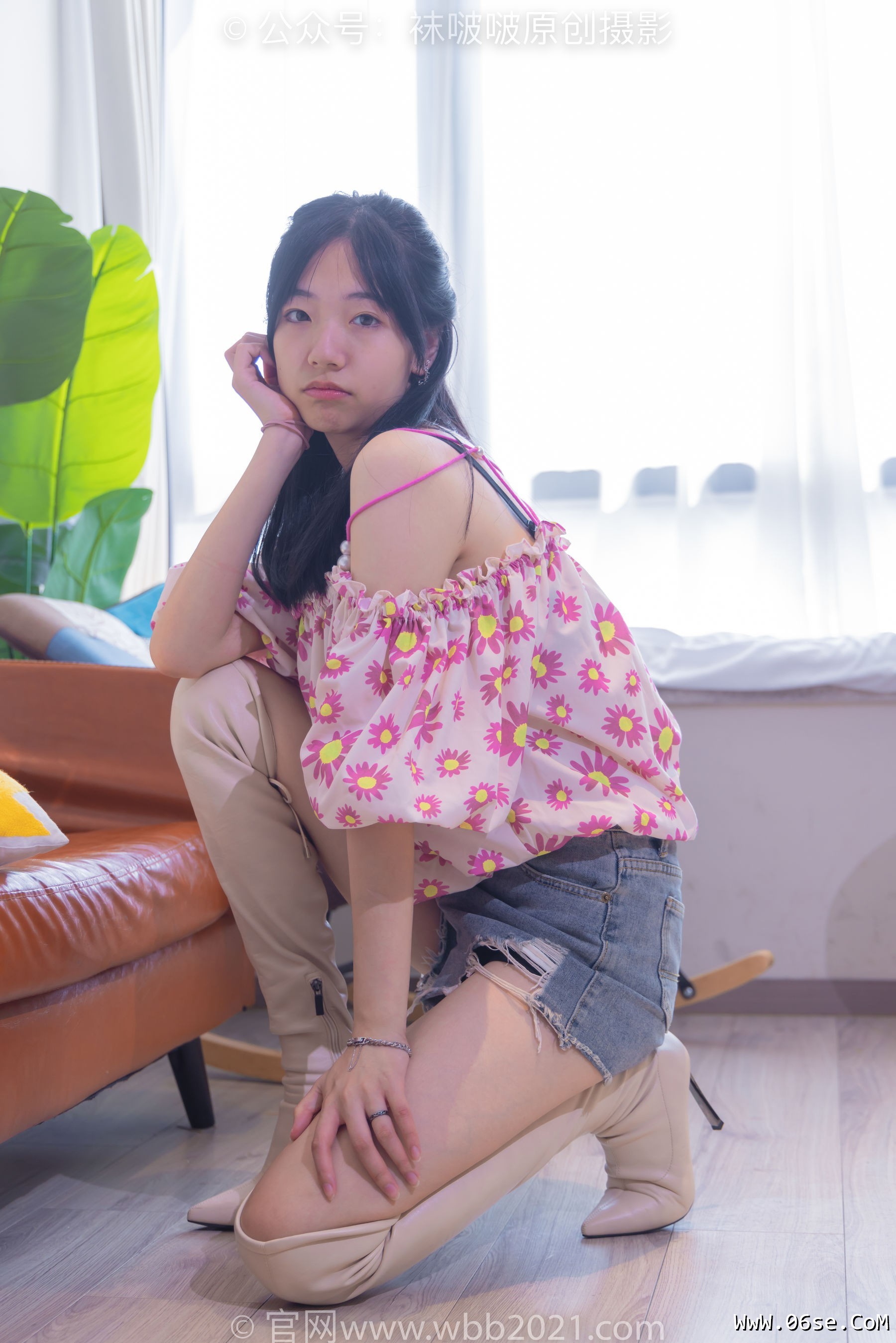 图片[152]-BoBoSocks袜啵啵 No.308 小甜豆 -长靴、白棉袜、裸足[170P]-六色网