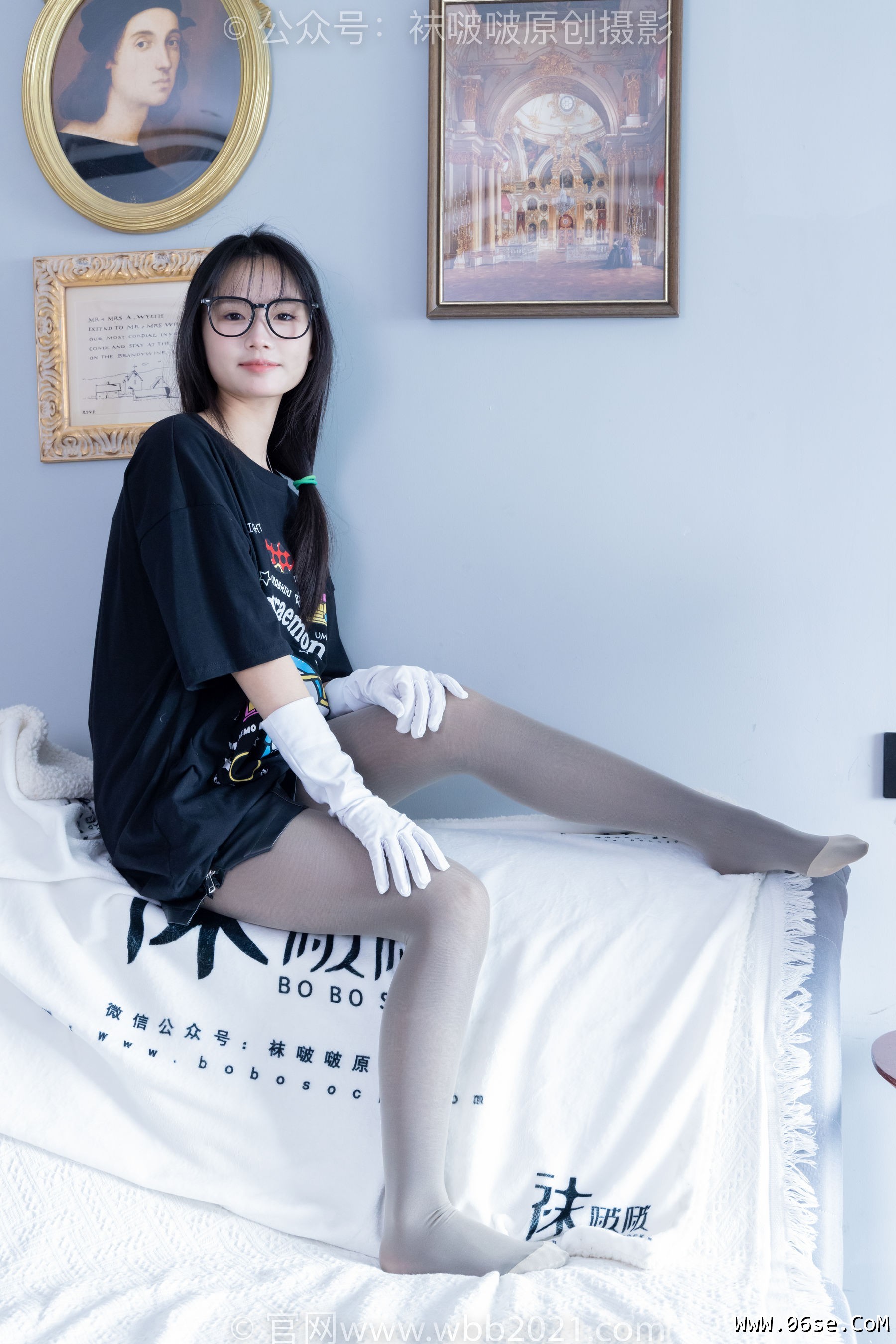图片[121]-BoBoSocks袜啵啵 No.343 甜甜圈 -高跟长靴、黑丝打底、肉丝[150P]-六色网