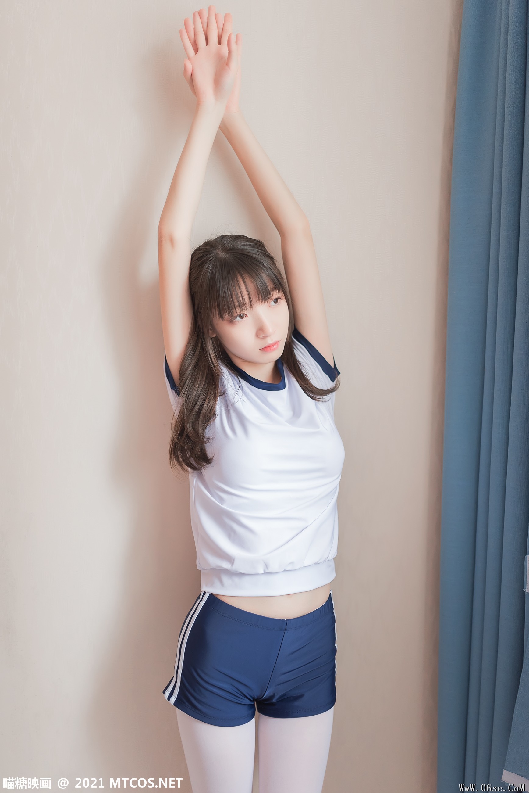 图片[44]-喵糖映画 VOL.353 体操服[50P／101MB]-六色网