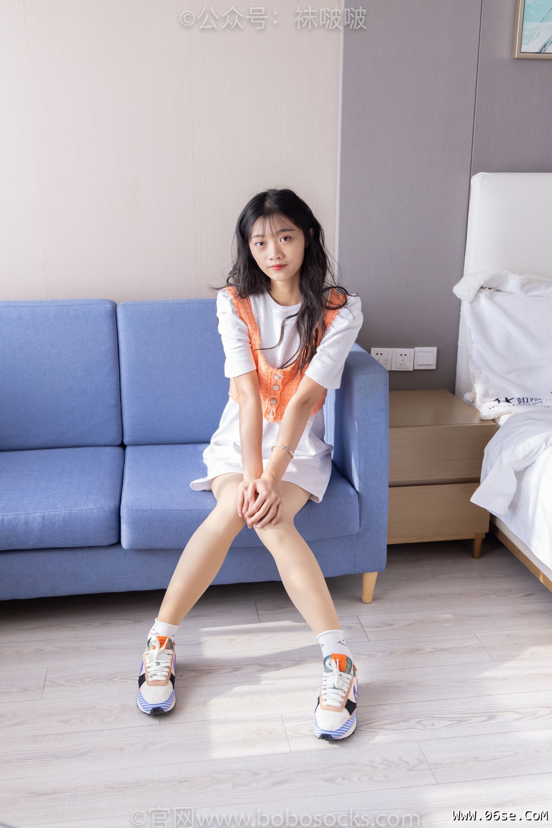 图片[12]-BoBoSocks袜啵啵 No.062 涵涵-运动鞋、白棉袜、厚肉丝[145P]-六色网
