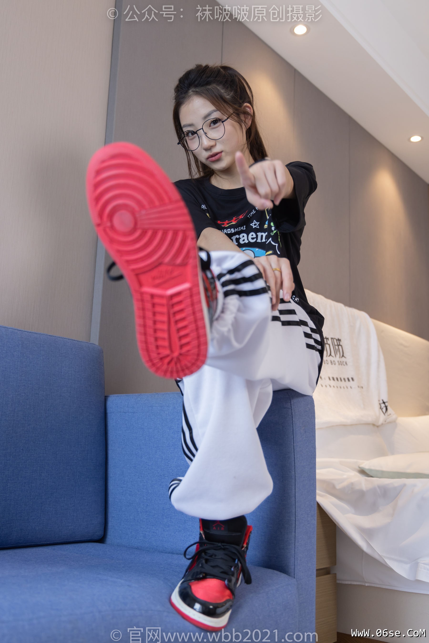 图片[80]-BoBoSocks袜啵啵 No.382 小沫 -板鞋、白棉袜[143P]-六色网