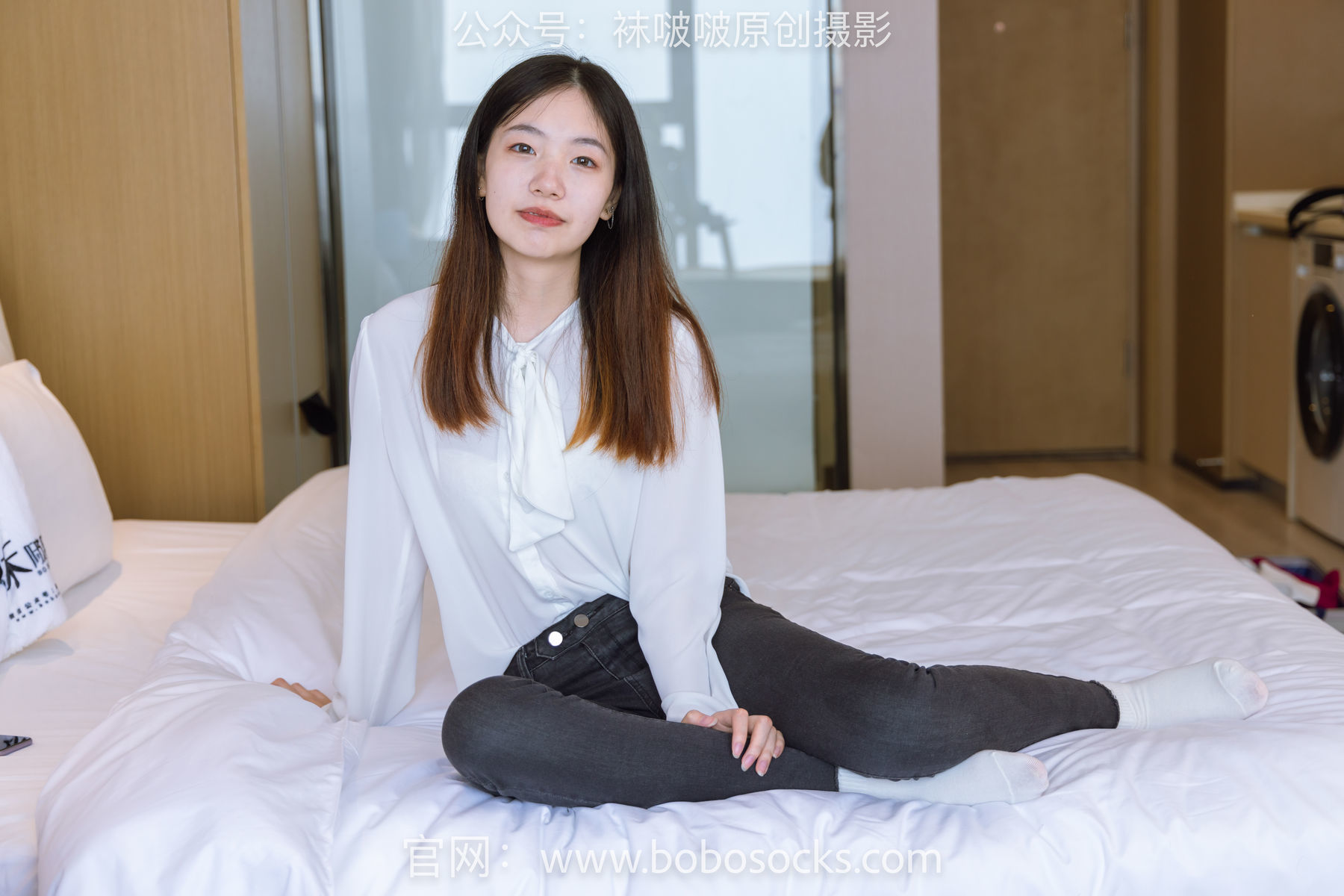 图片[94]-BoBoSocks袜啵啵 No.158 小甜豆-高跟长靴、白棉袜、裸足[136P]-六色网