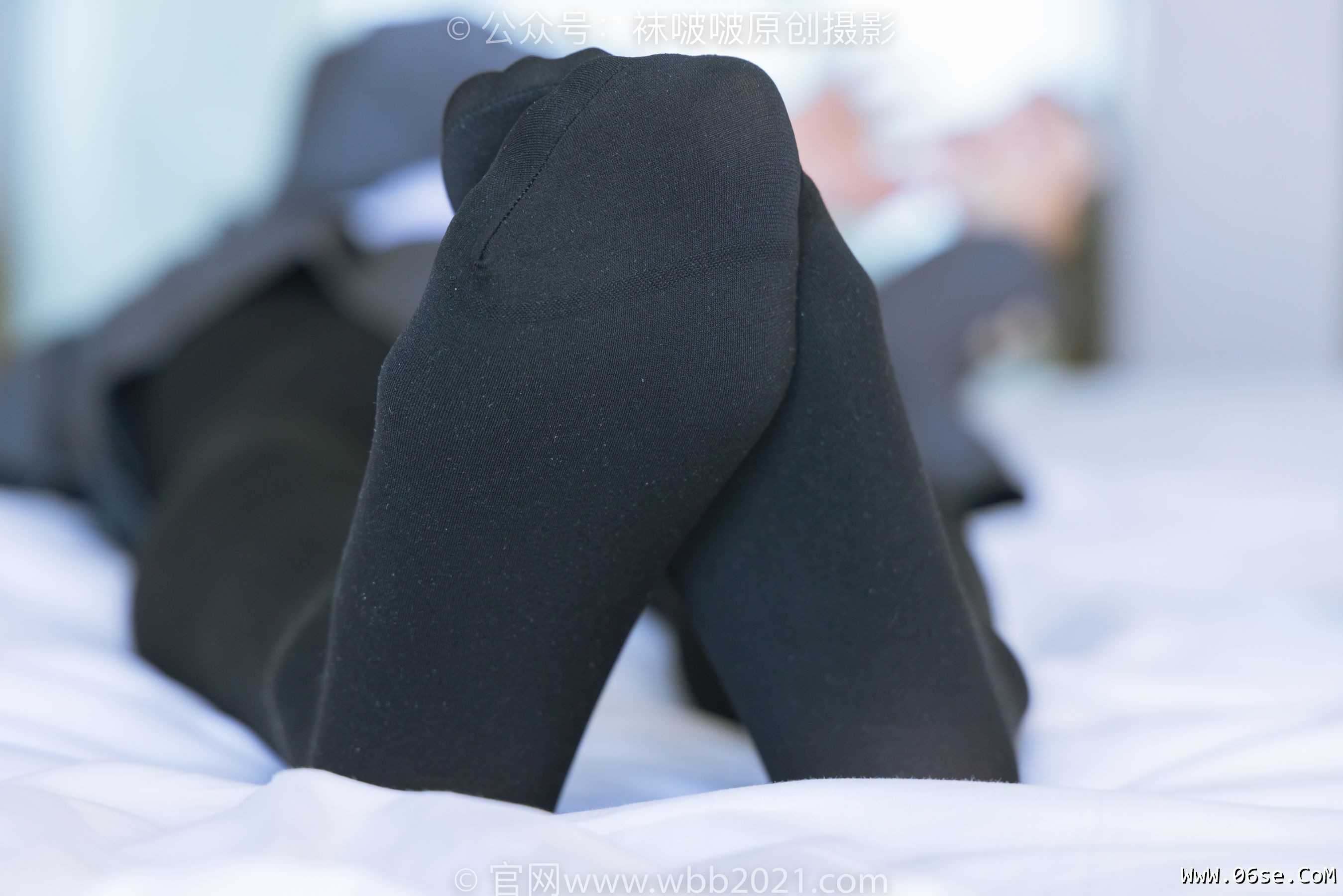 图片[114]-BoBoSocks袜啵啵 No.315 小沫 -平底鞋、厚黑丝、模特穿鞋及丝袜踩玩偶小熊剧情[140P]-六色网