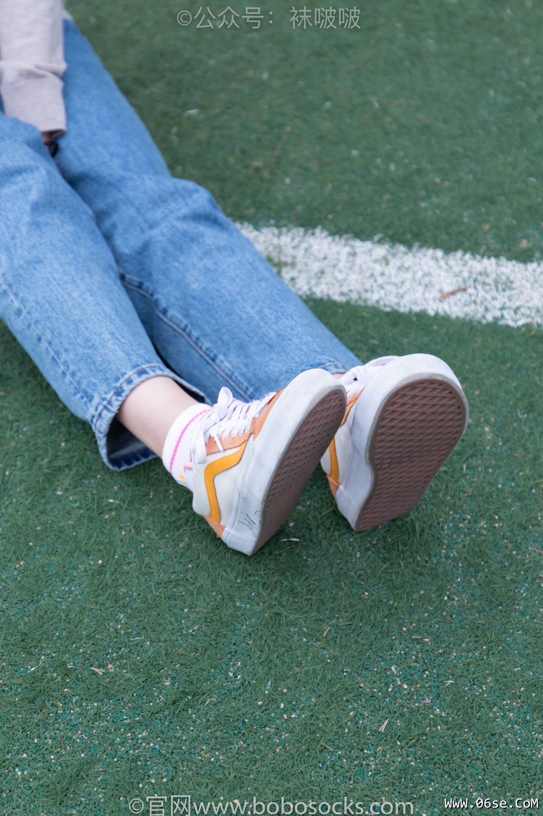 图片[122]-BoBoSocks袜啵啵 No.004 泡芙-vans帆布鞋、白棉袜、裸足[127P]-六色网
