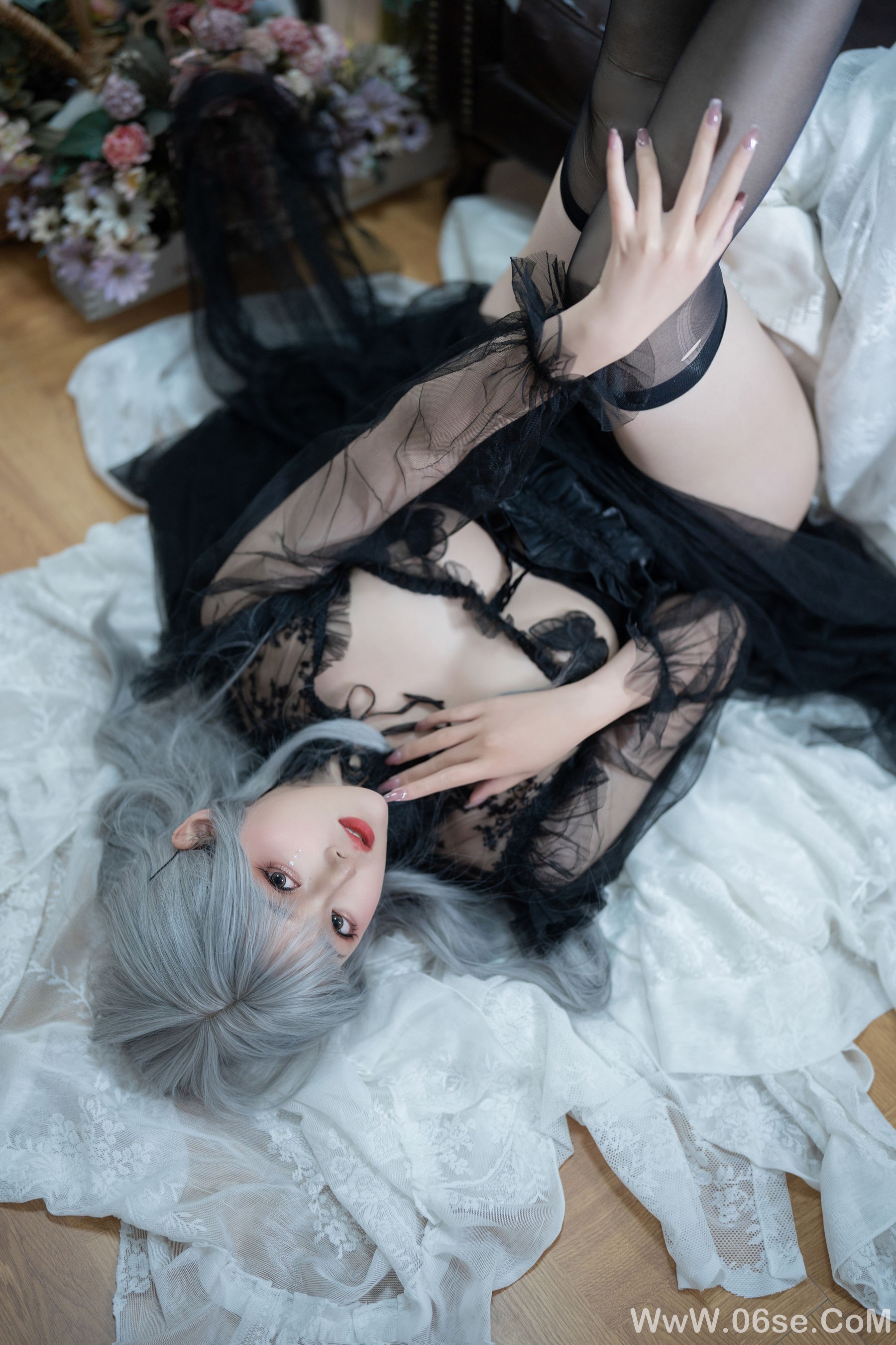 图片[54]-Natsuko夏夏子 – 黑蝴蝶[62P]-六色网
