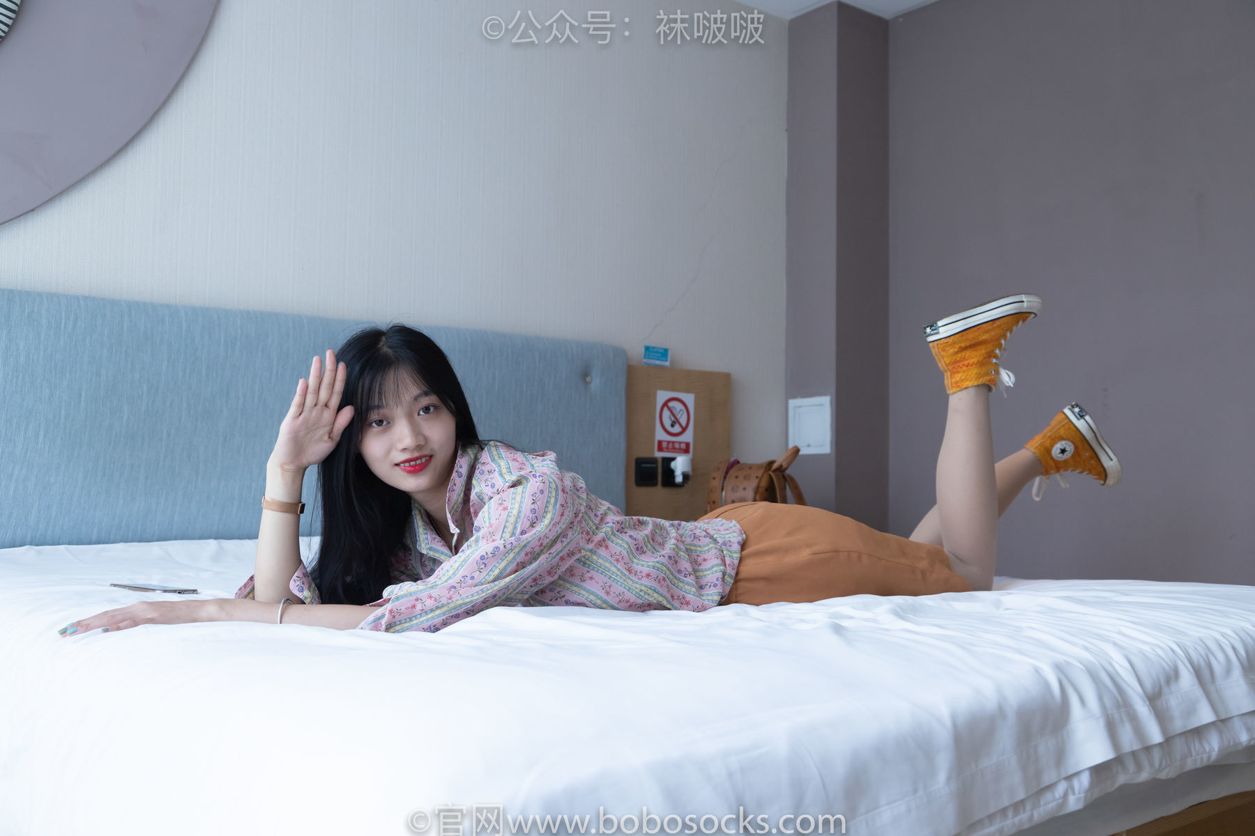 图片[21]-BoBoSocks袜啵啵 No.008 涵涵-帆布鞋、白色短棉袜、肉丝[139P]-六色网