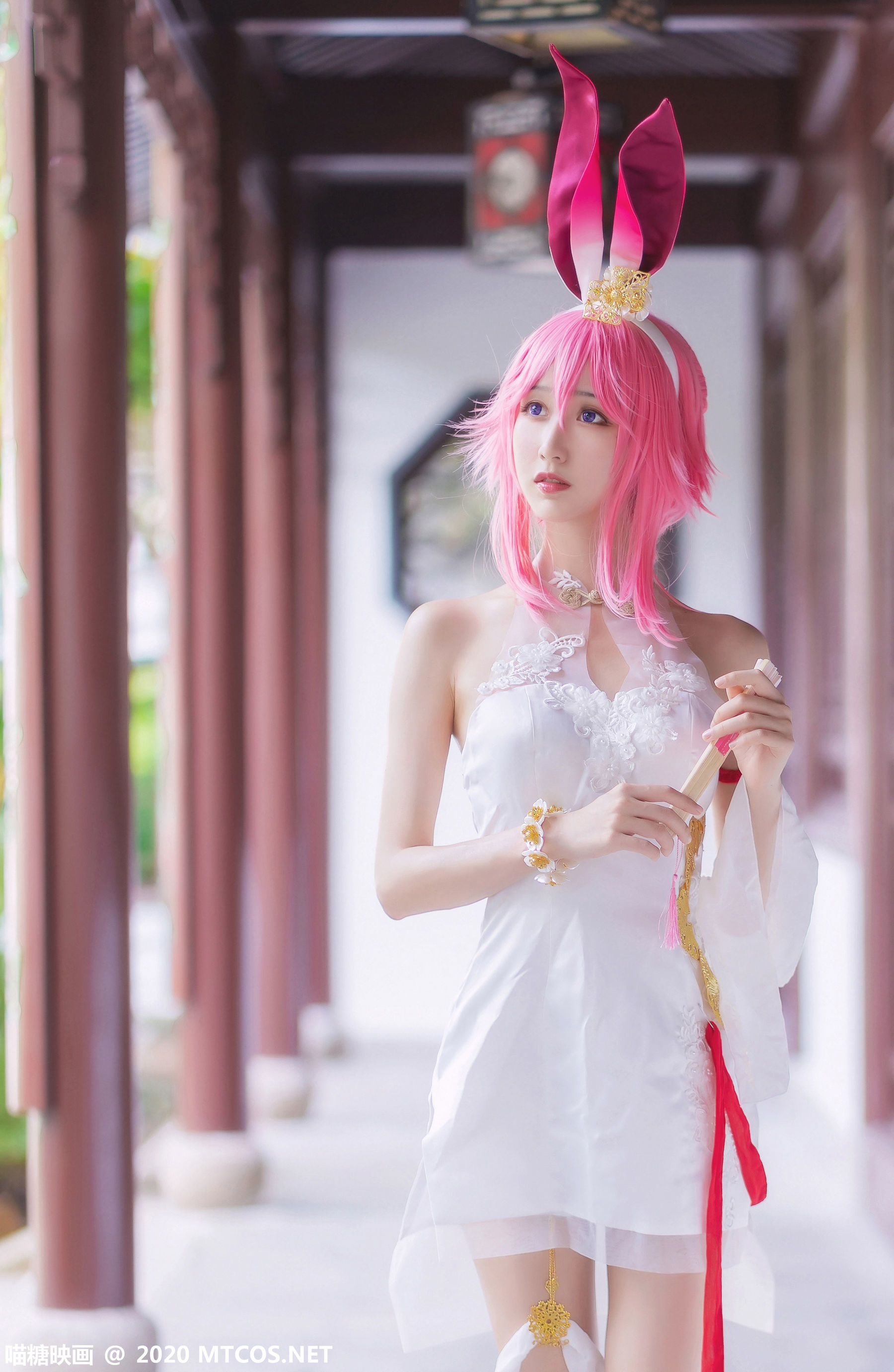 图片[31]-[喵糖映画] HML.020 八重樱旗袍 [31P]-六色网