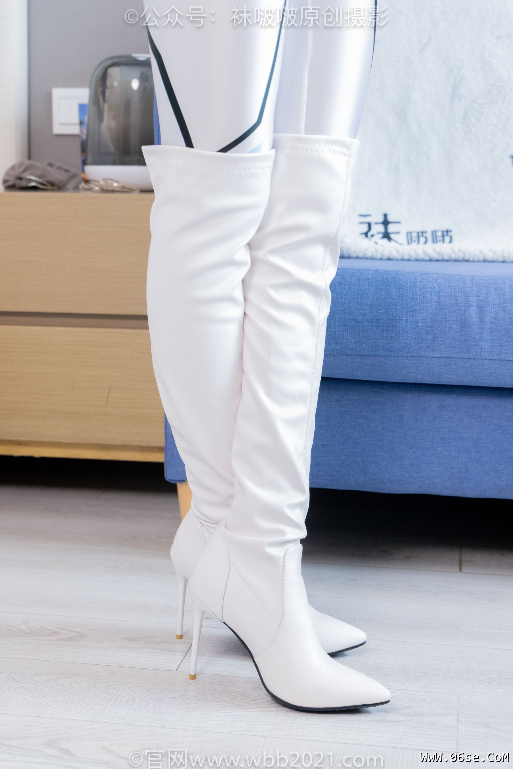 图片[123]-BoBoSocks袜啵啵 No.434 奶油 -cos服、两双靴子、薄肉丝、薄黑丝[155P]-六色网