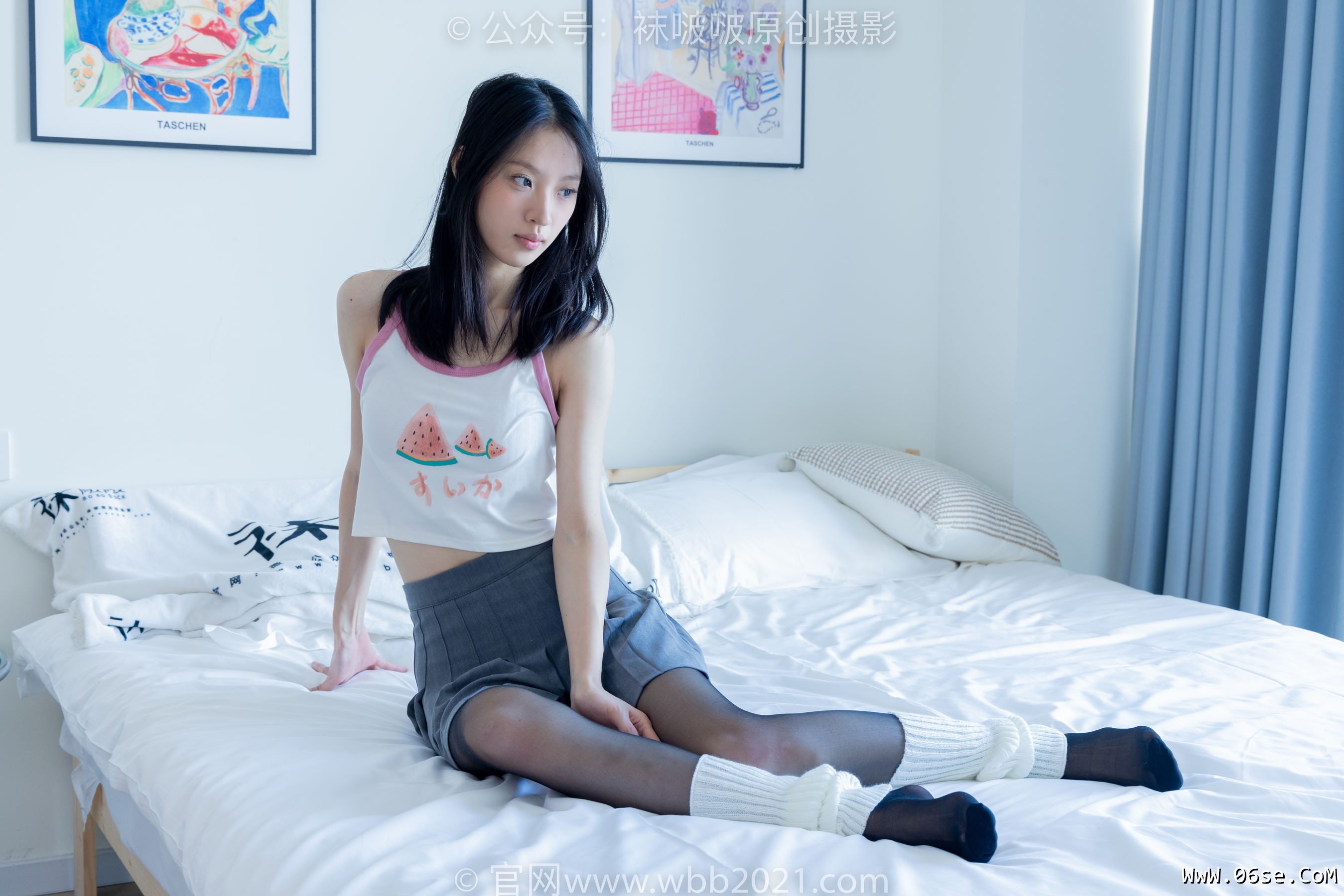 图片[5]-BoBoSocks袜啵啵 No.333 雪糕 -板鞋、白棉袜、黑丝、堆堆袜套[140P]-六色网