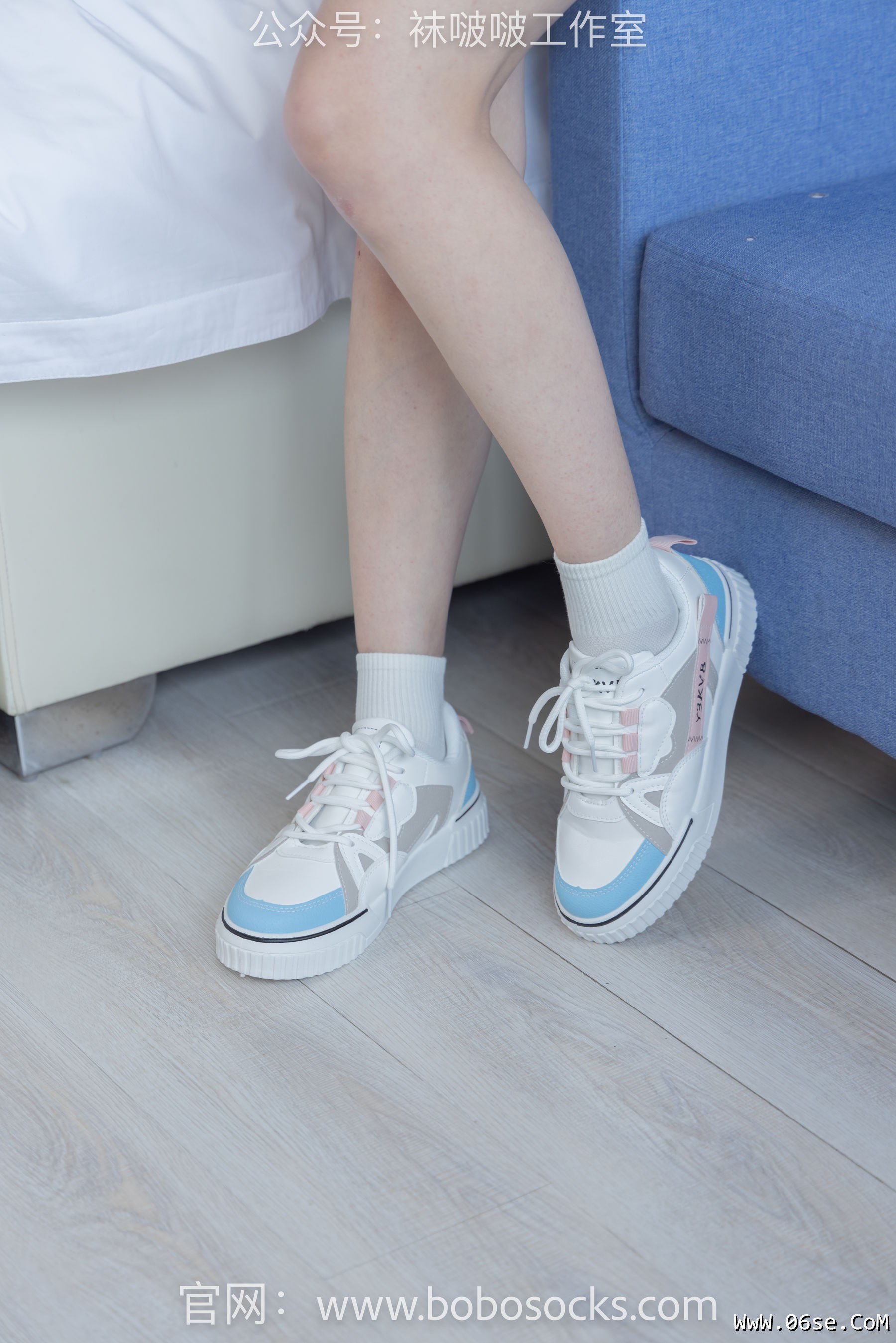 图片[17]-BoBoSocks袜啵啵 No.101 苏苏-板鞋、白棉袜、裸足[140P]-六色网