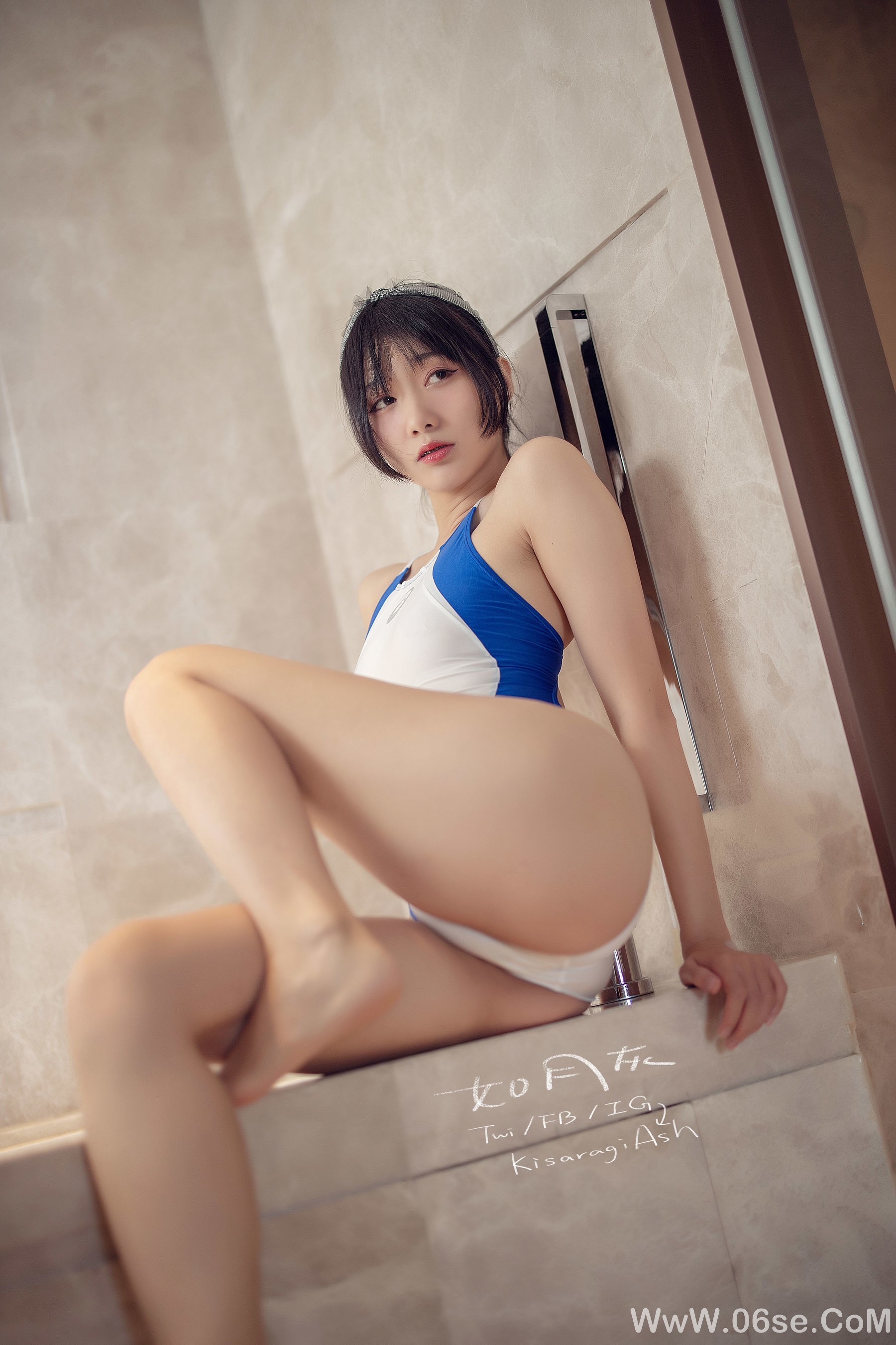 图片[8]-动漫博主如月灰 蓝白竞泳[40P]-六色网