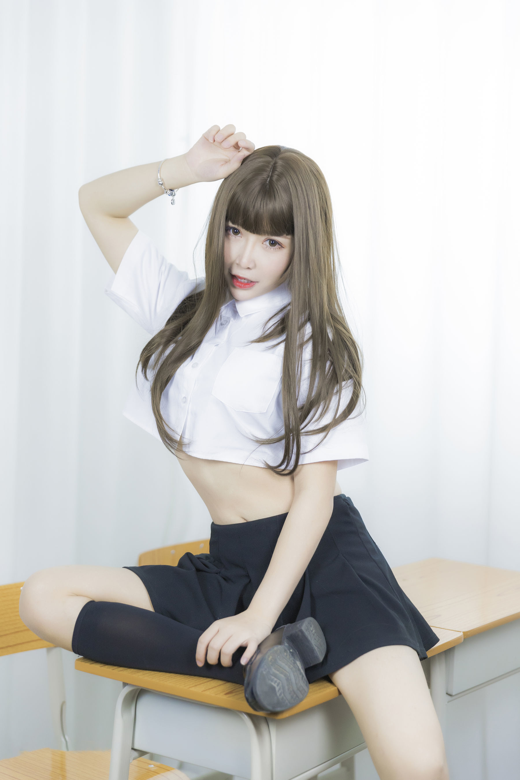 图片[18]-二次元妹子抱走莫子aa 等你下课[42P]-六色网