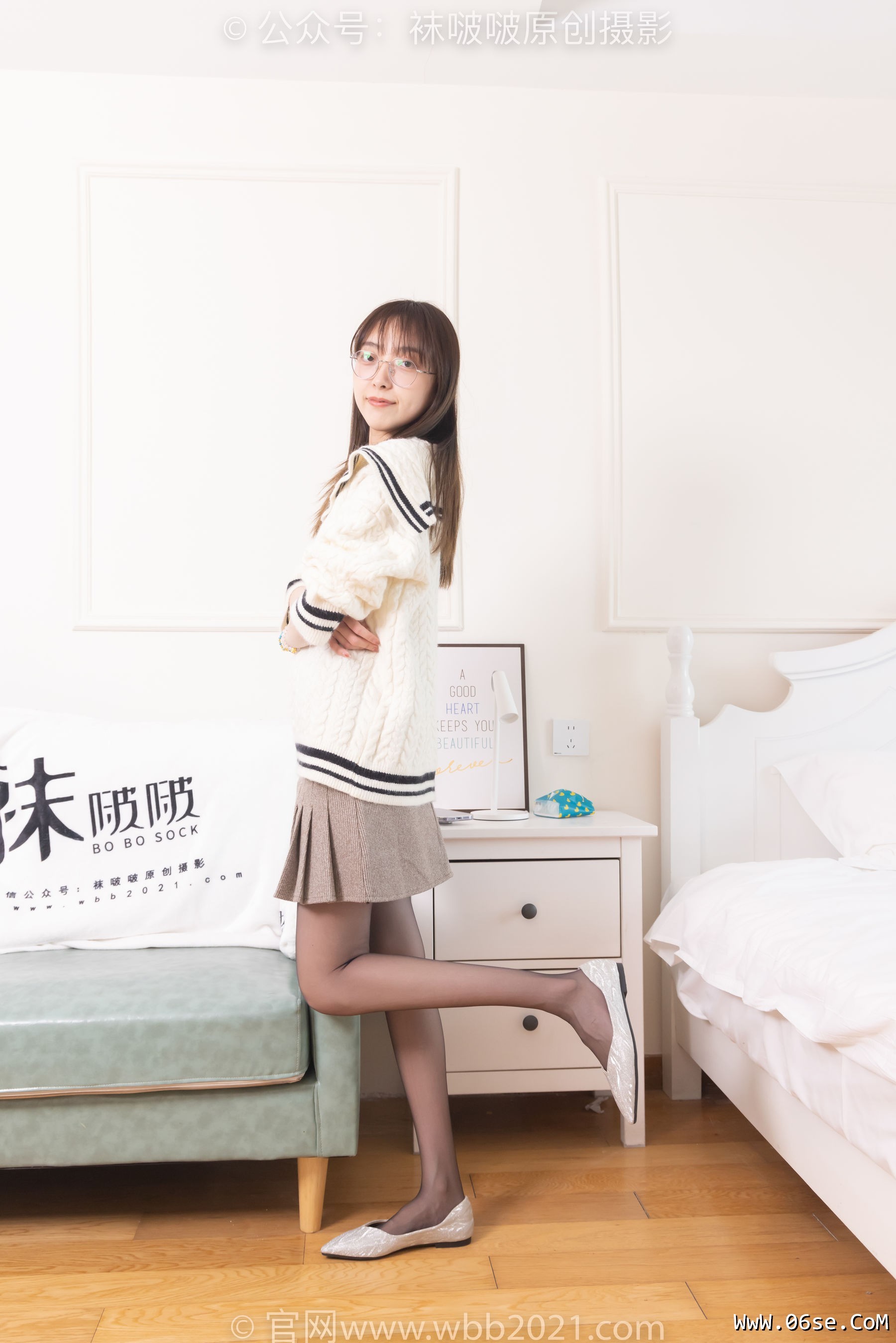图片[79]-BoBoSocks袜啵啵 No.361 稚予 -高跟凉鞋、平底鞋、超薄黑丝、灰丝[160P]-六色网