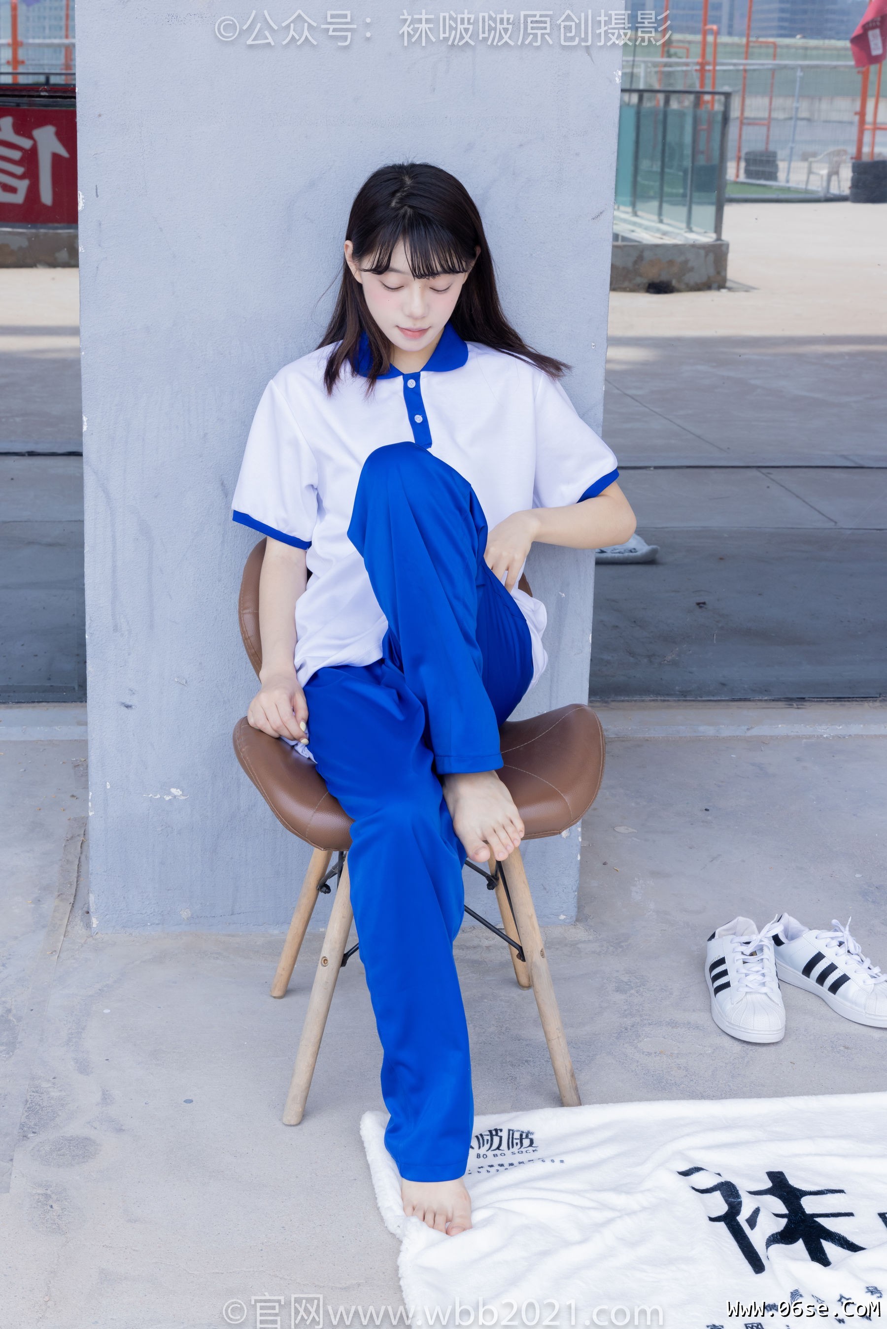 图片[32]-BoBoSocks袜啵啵 No.393 糯米 -板鞋、白棉袜、裸足、校服[150P]-六色网