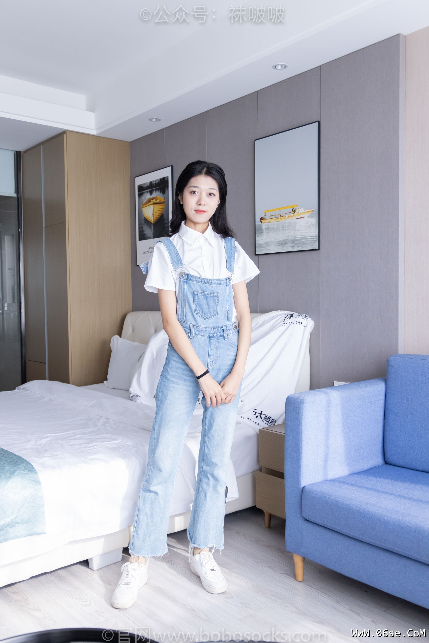 图片[6]-BoBoSocks袜啵啵 No.034 瑶瑶-空军一号板鞋、特旧厚肉丝[131P]-六色网
