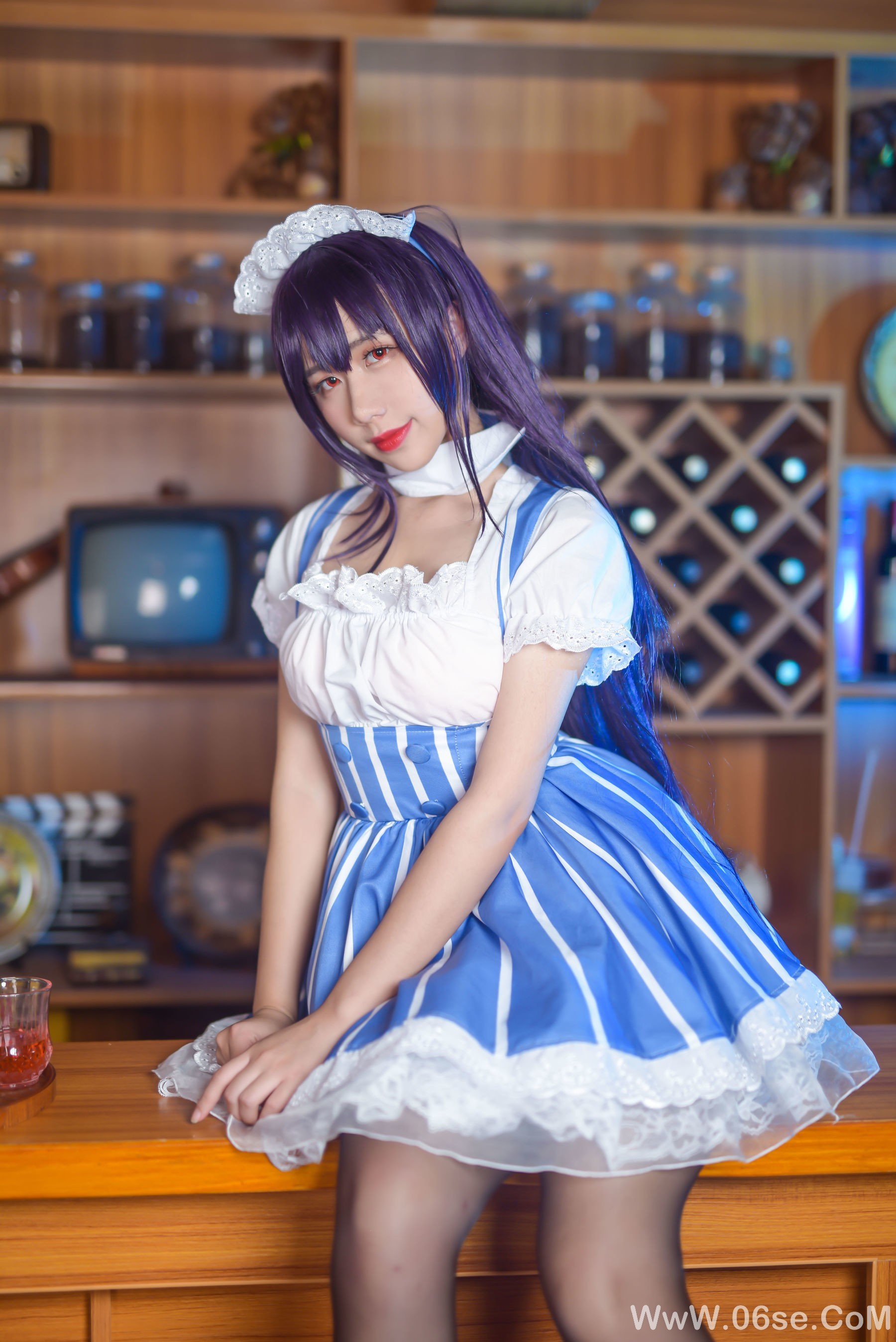 图片[16]-动漫博主九曲Jean 加藤惠女仆[34P]-六色网